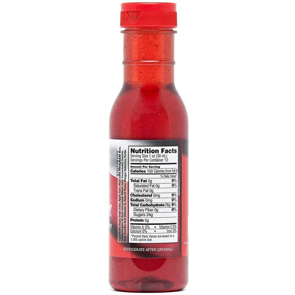 Rib Candy - Pomegranate Cranberry Habanero Net Wt. 17 Oz (476 G) Bottle