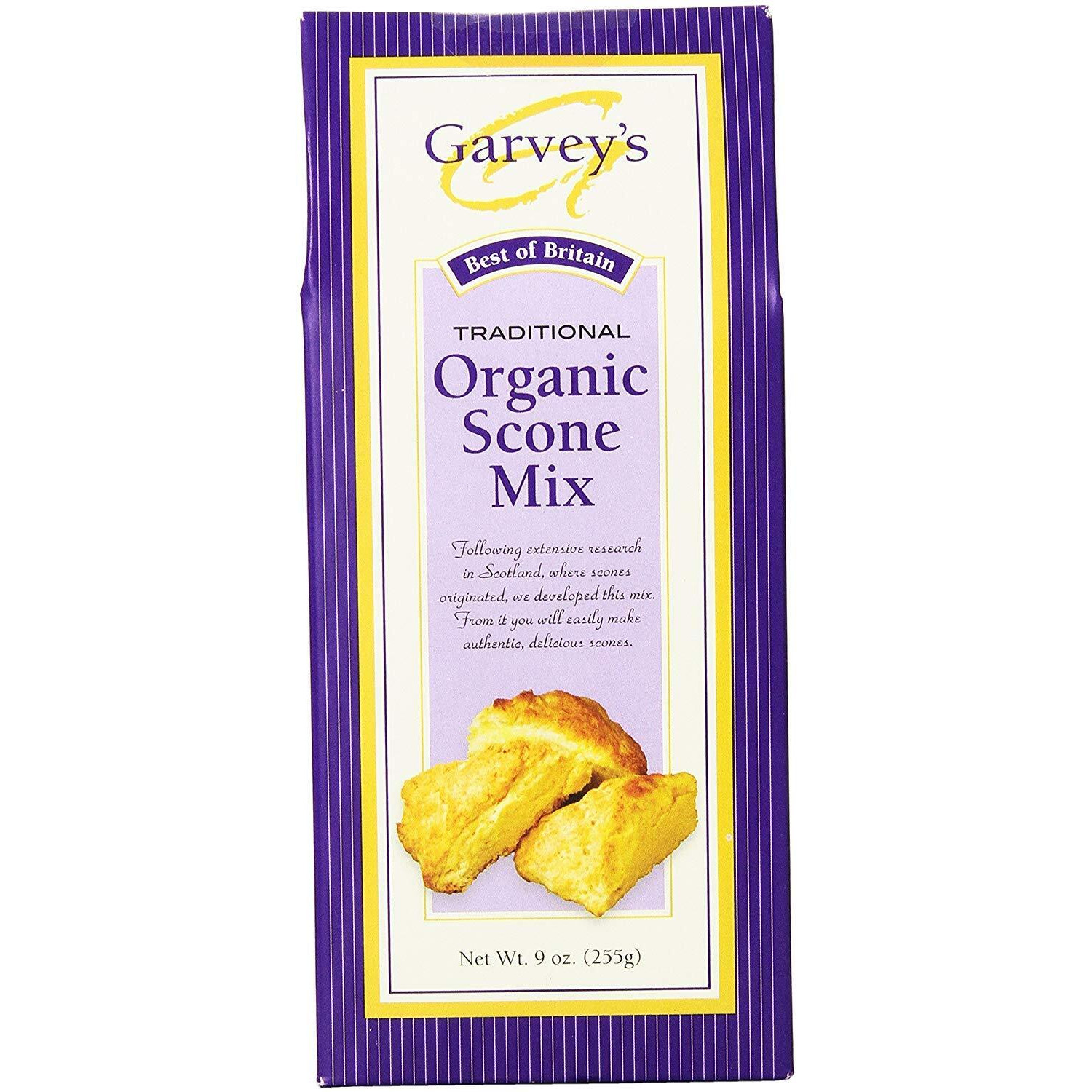 Garvey's Organic Traditional Scone Mix, 9 Ounce (Pack Of 3)