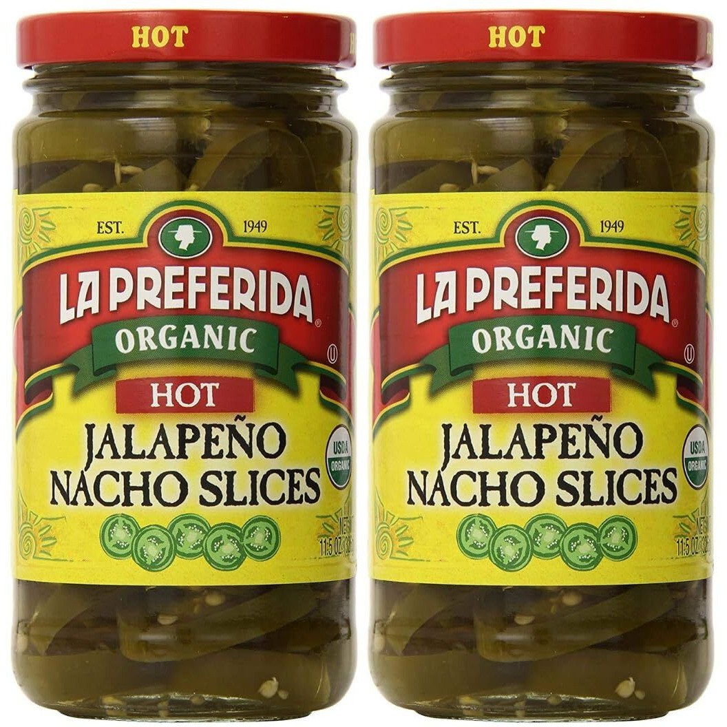 La Preferida La Preferida Organic Hot Jalapeno Nacho Slices 11.5 Oz,, 11.5 Oz (2)