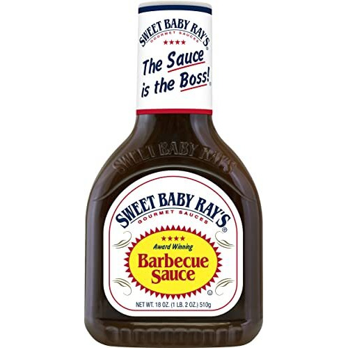 Sweet Baby Ray's Gourmet Sauce Barbecue Flavor, 18 Ounce (Pack Of 3))