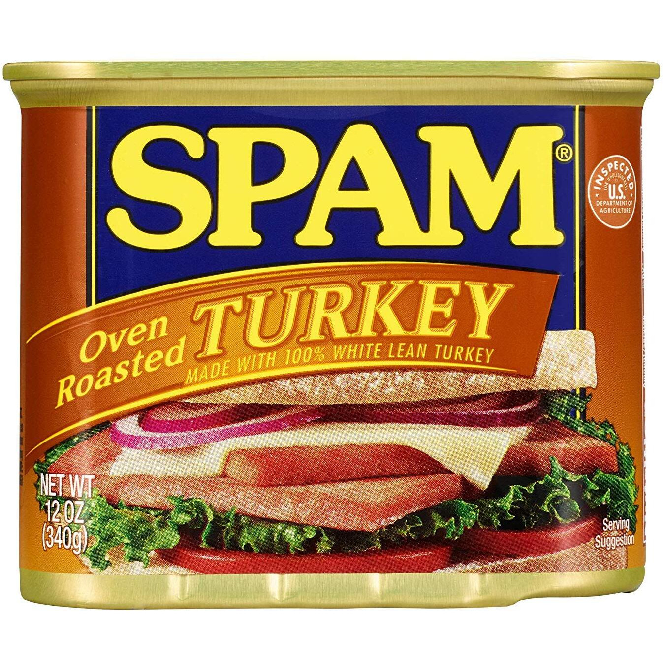 Spam Oven Roasted Turkey, 12 Ounce Can
