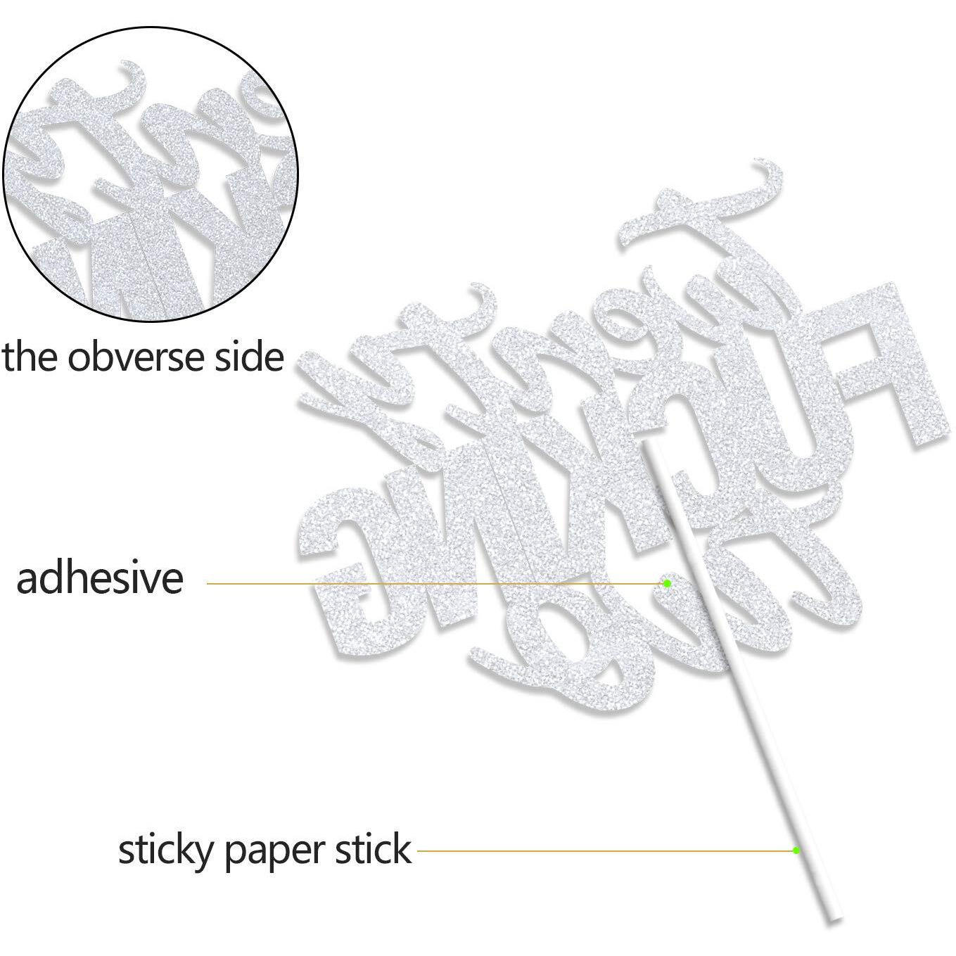 Thirty Five Silver Glitter Cake Toppers 35 Years Old 35Th Birthday Anniversary Party Decorations Gift Supplies