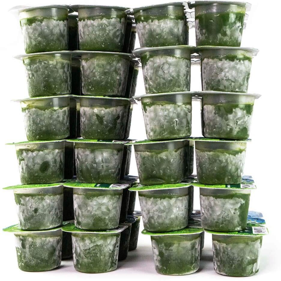 Organic Frozen Wow Wheatgrass - No Powder - No Sugar Or Stevia Added, Grown And Packaged In Usa