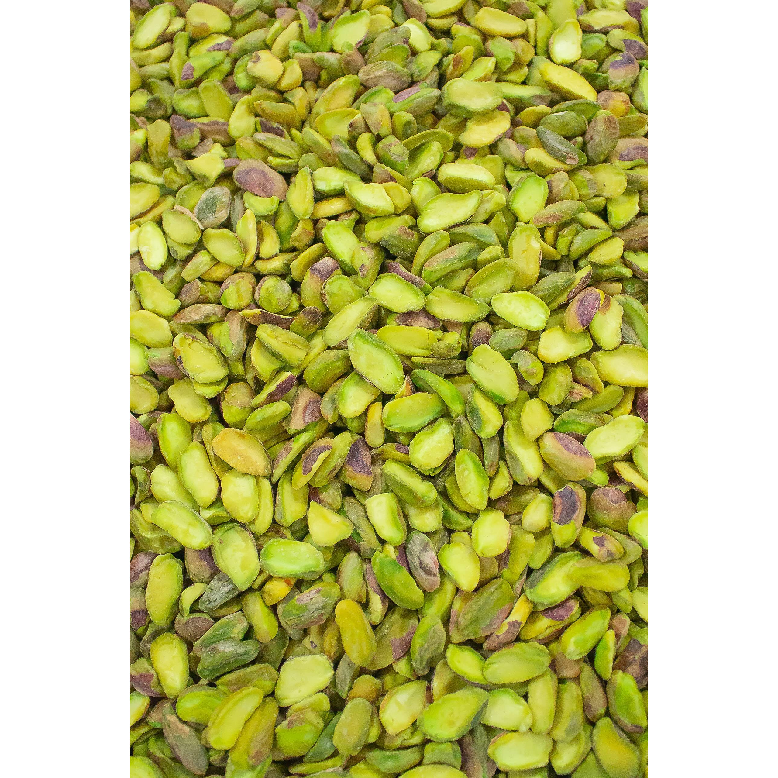 Setton Farms Premium California Raw Pistachio Halves, Bulk Pistachio Split Kernels, Bulk Raw Pistachio Pieces, 5Lb Bulk Case, Chopped Pistachios For Baking And Cooking (Perfect For Making Dubai Chocolate)