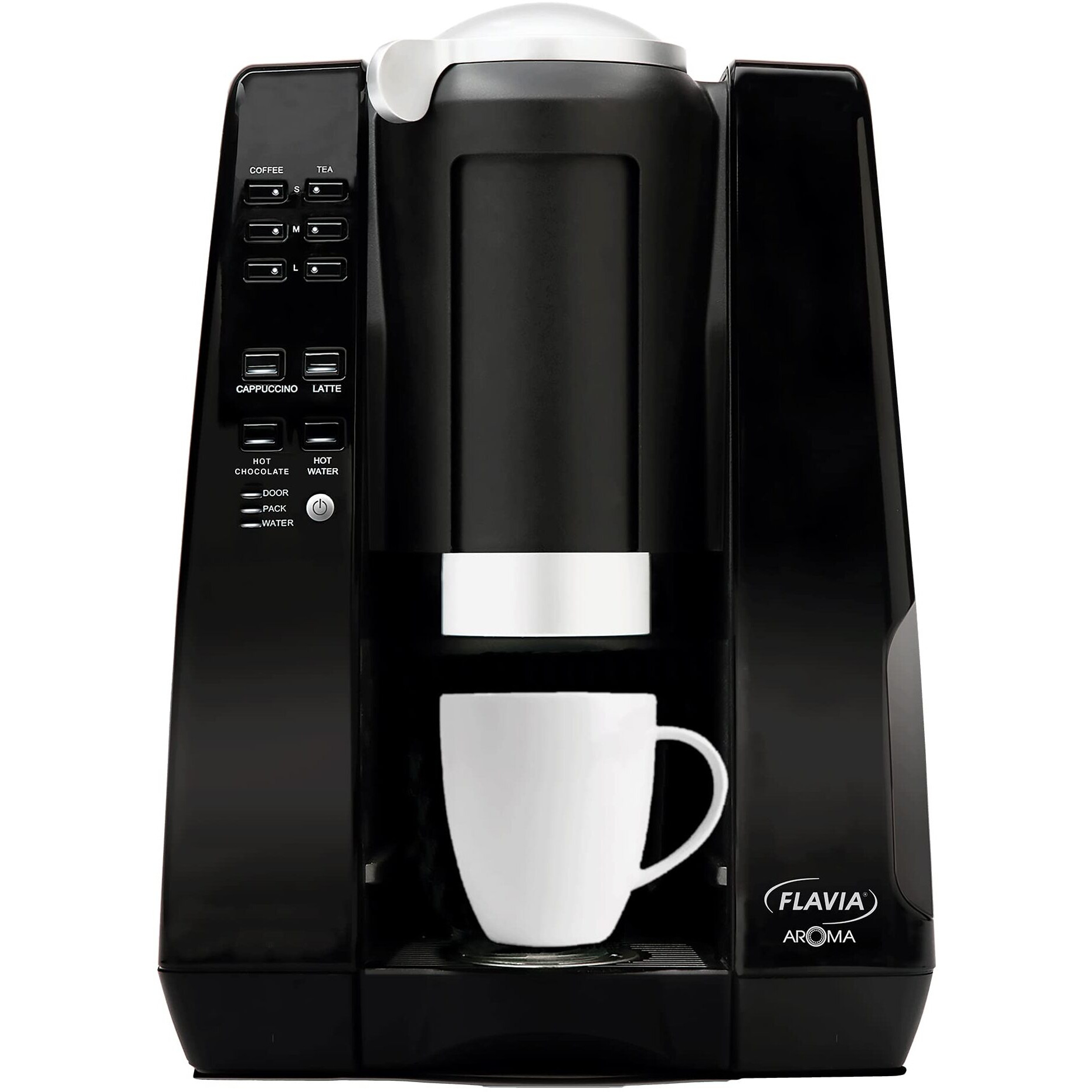 Flavia Mars Drinks Aroma Single-Serve Coffee Brewer Works Freshpacks, Black, Medium