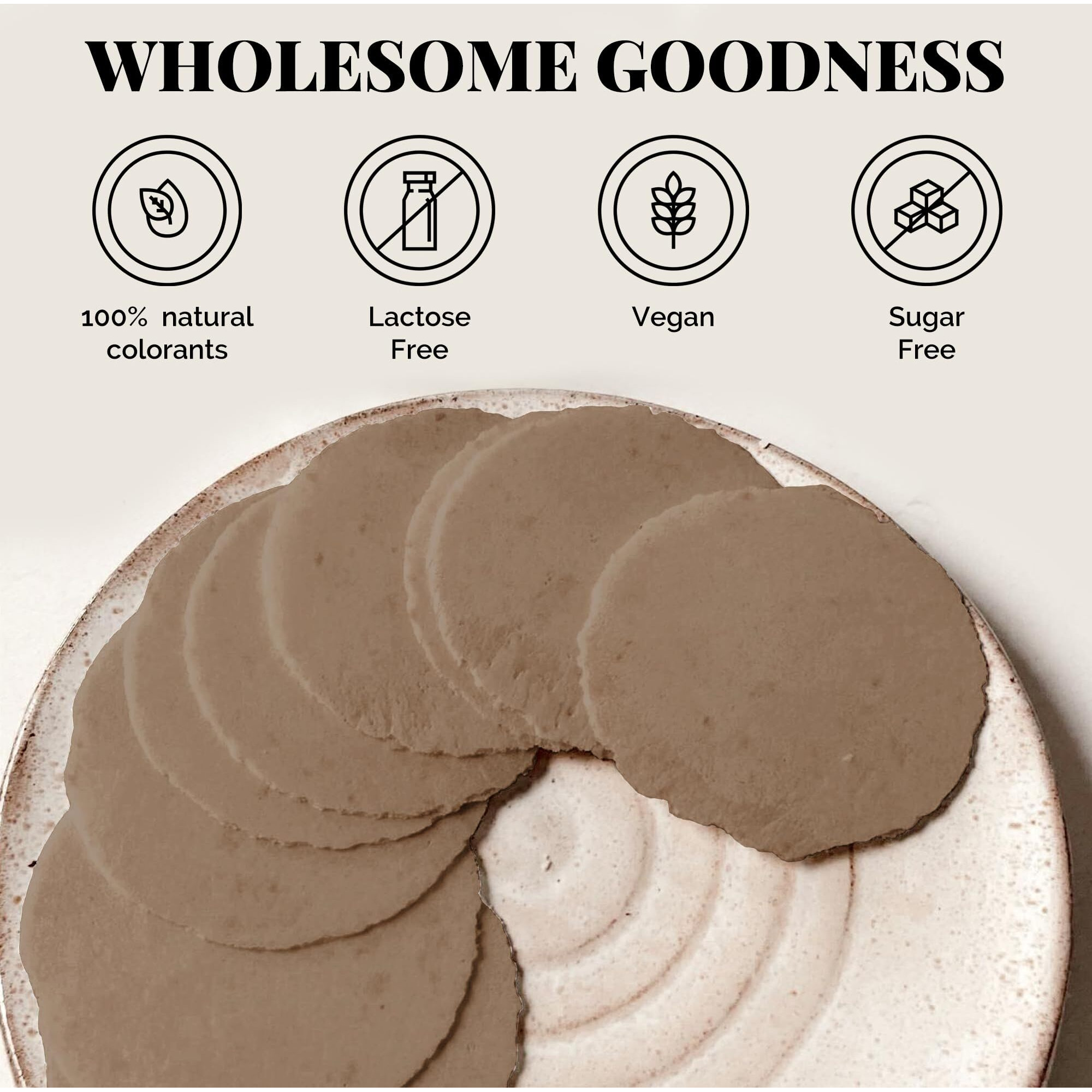 Kalan Chocolate Amaranth Flour Wafer Thins, Vegan And Sugar-Free, Pack Of 3