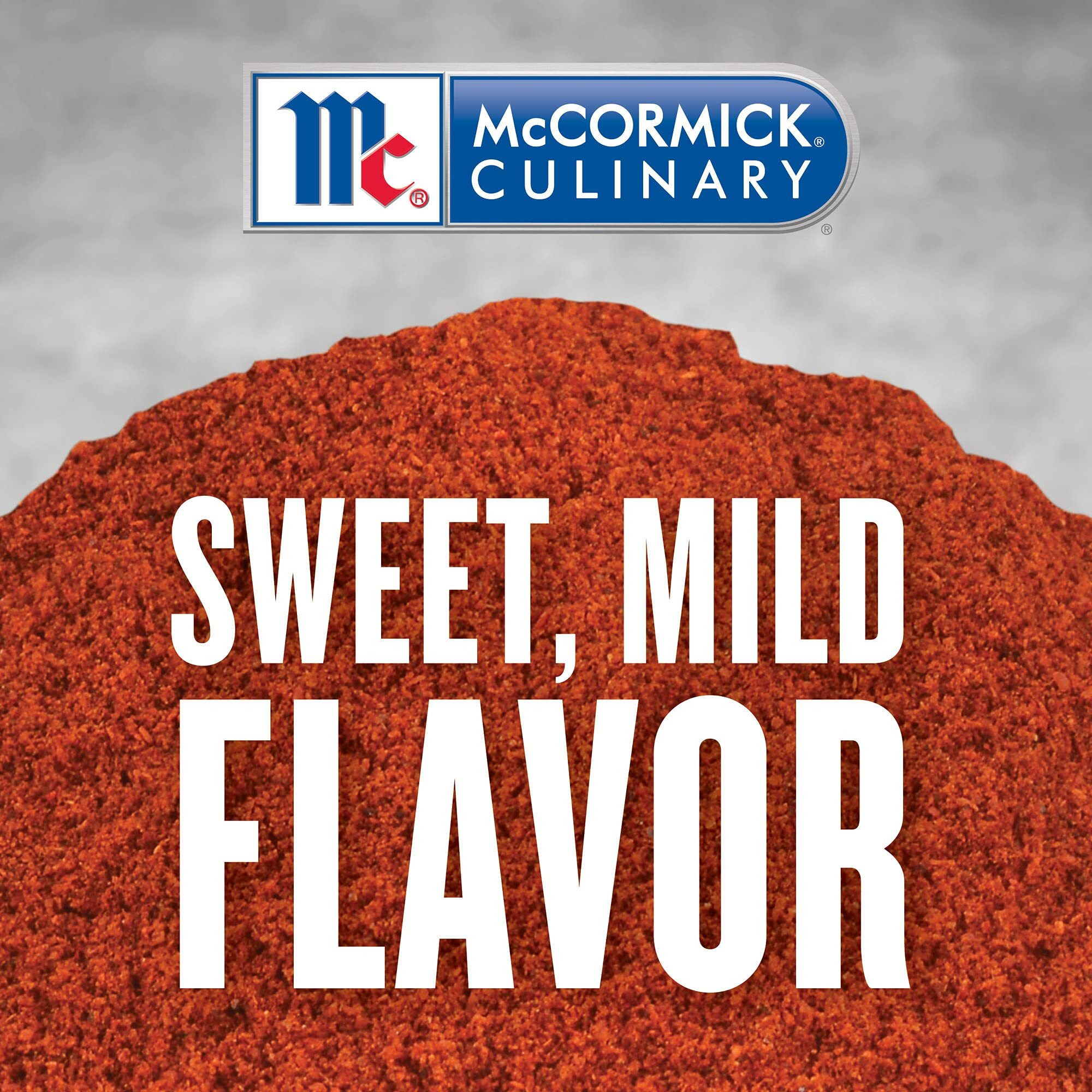 Mccormick Culinary Extra Fancy Paprika, 25 Lb - One 25 Pound Container Of Sweet Paprika Seasoning For Restaurant Use, Best As A Garnish Or Rub