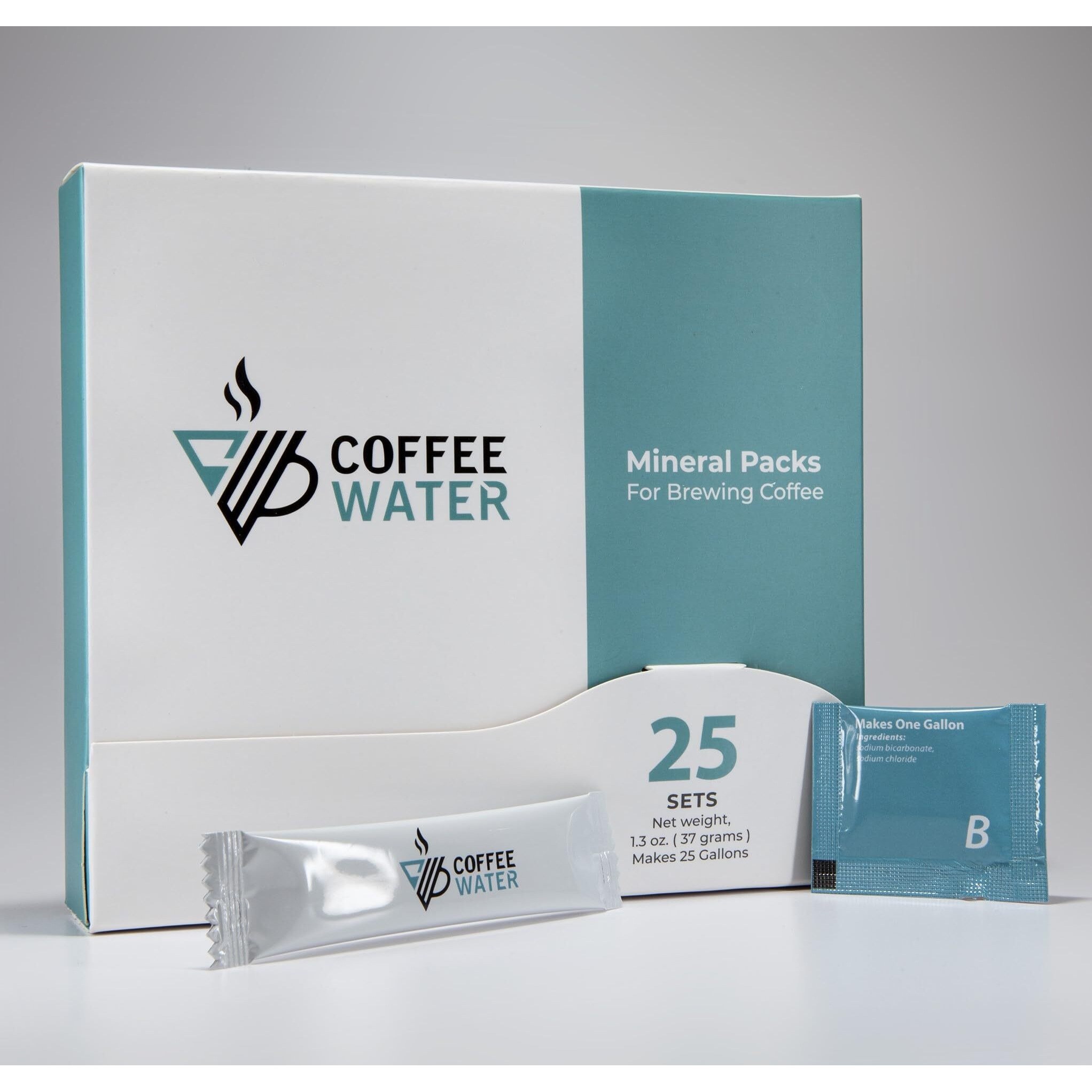 Coffee Water Mineral Packs For Making Water For Coffee (Makes 25 Gallons)
