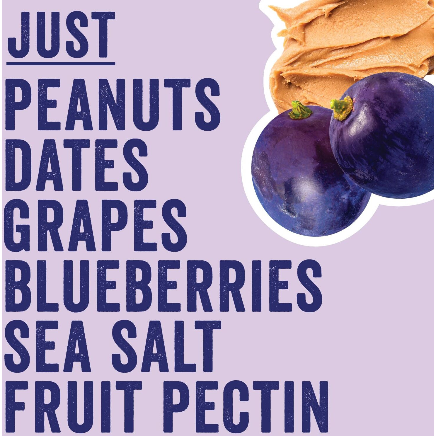 Energy & Protein Packed, Satisfying Gluten-Free Vegan Snack Balls, On-The-Go Convenience - 8 Count Of 5X Balls Each (8 Count Of 5X, Variety Pack) (8-Pack (14.4Oz), Peanut Butter & Grape)