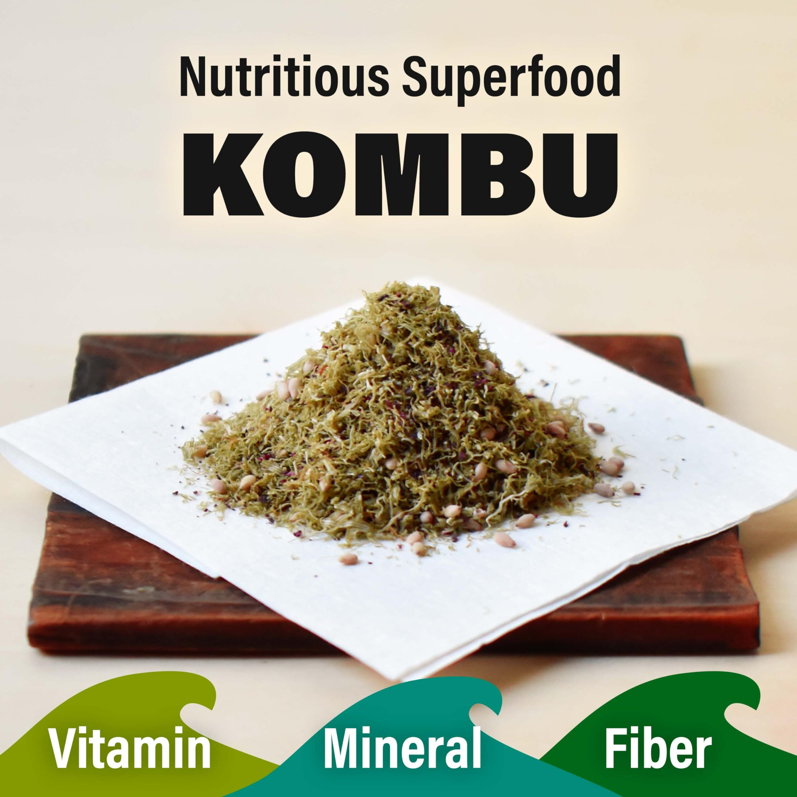 Japanese Furikake Umami Seasoning, Super Food Kelp, Tororo Kombu, Rice Topping, Delicious Flavor Of Various Foods, Low Calories, Made In Japan 28G(1.0Oz) Yamasan