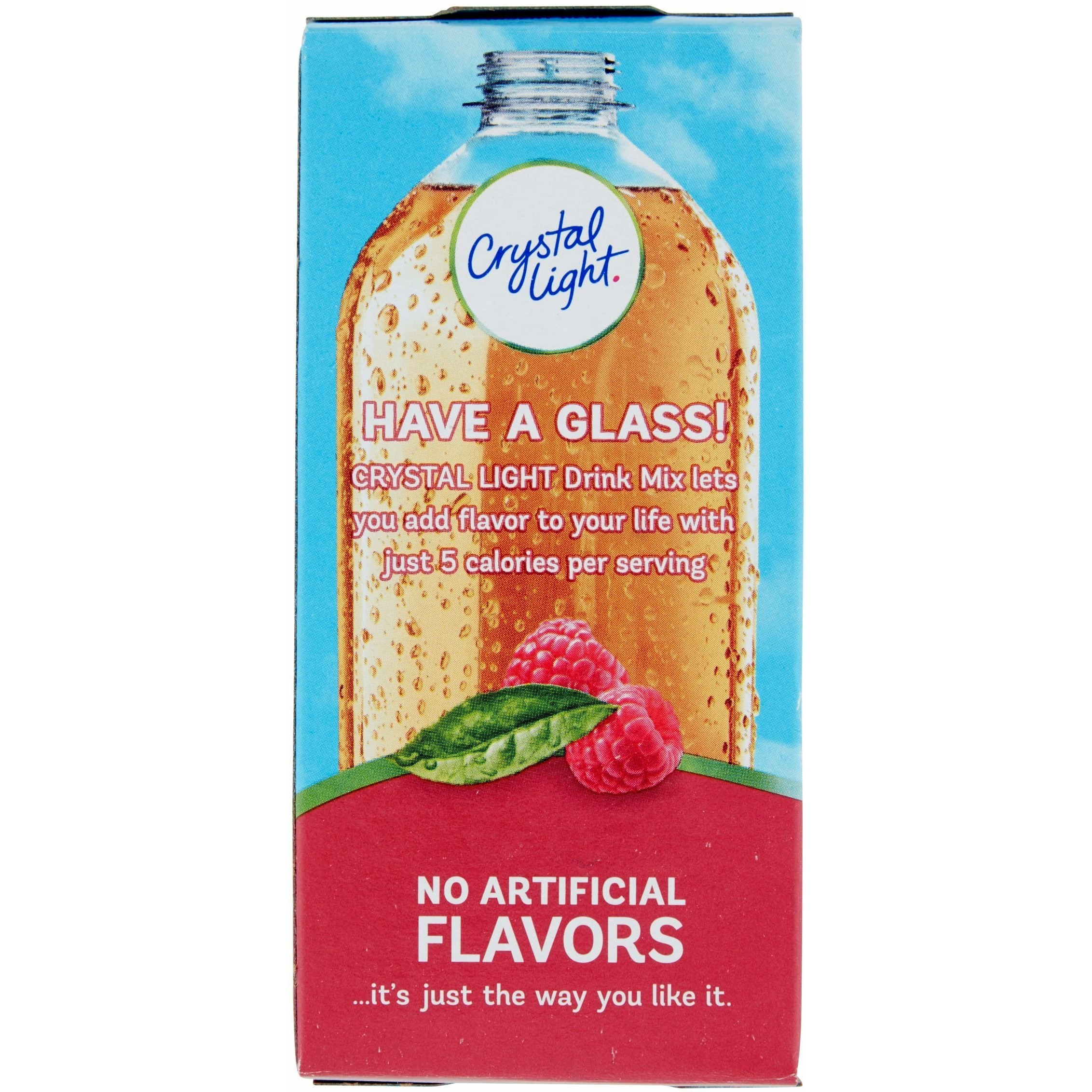 Crystal Light On The Go Raspberry Green Tea, 10-Packet Box (Pack Of 6)