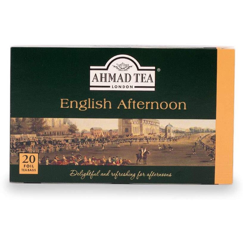 Ahmad Tea Black Tea, English Afternoon Teabags, 20 Ct (Pack Of 6) - Caffeinated & Sugar-Free