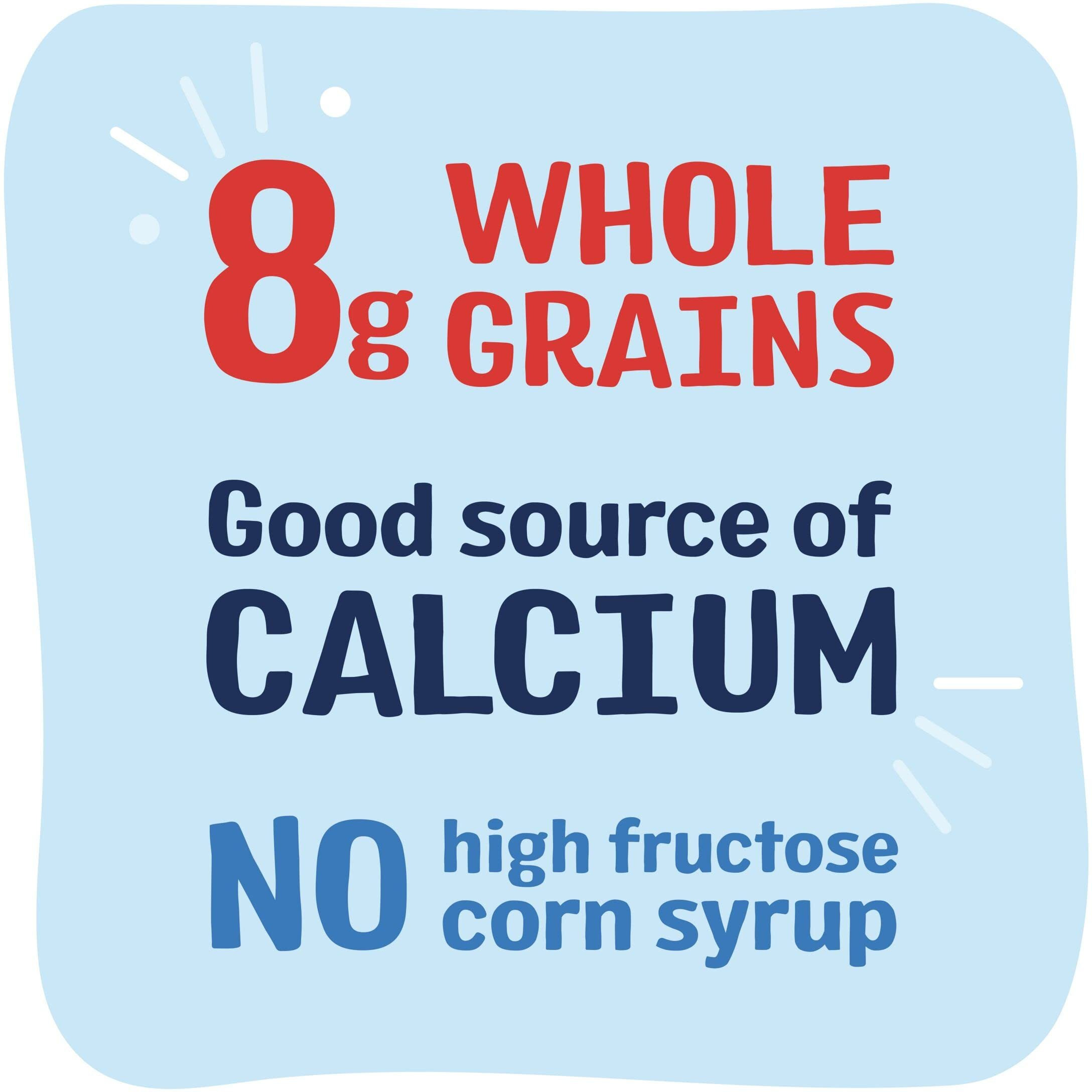 Nutri-Grain Soft Baked Breakfast Bars, Made With Whole Grains, Kids Snacks, Strawberry, 3.9Lb Case (6 Boxes)