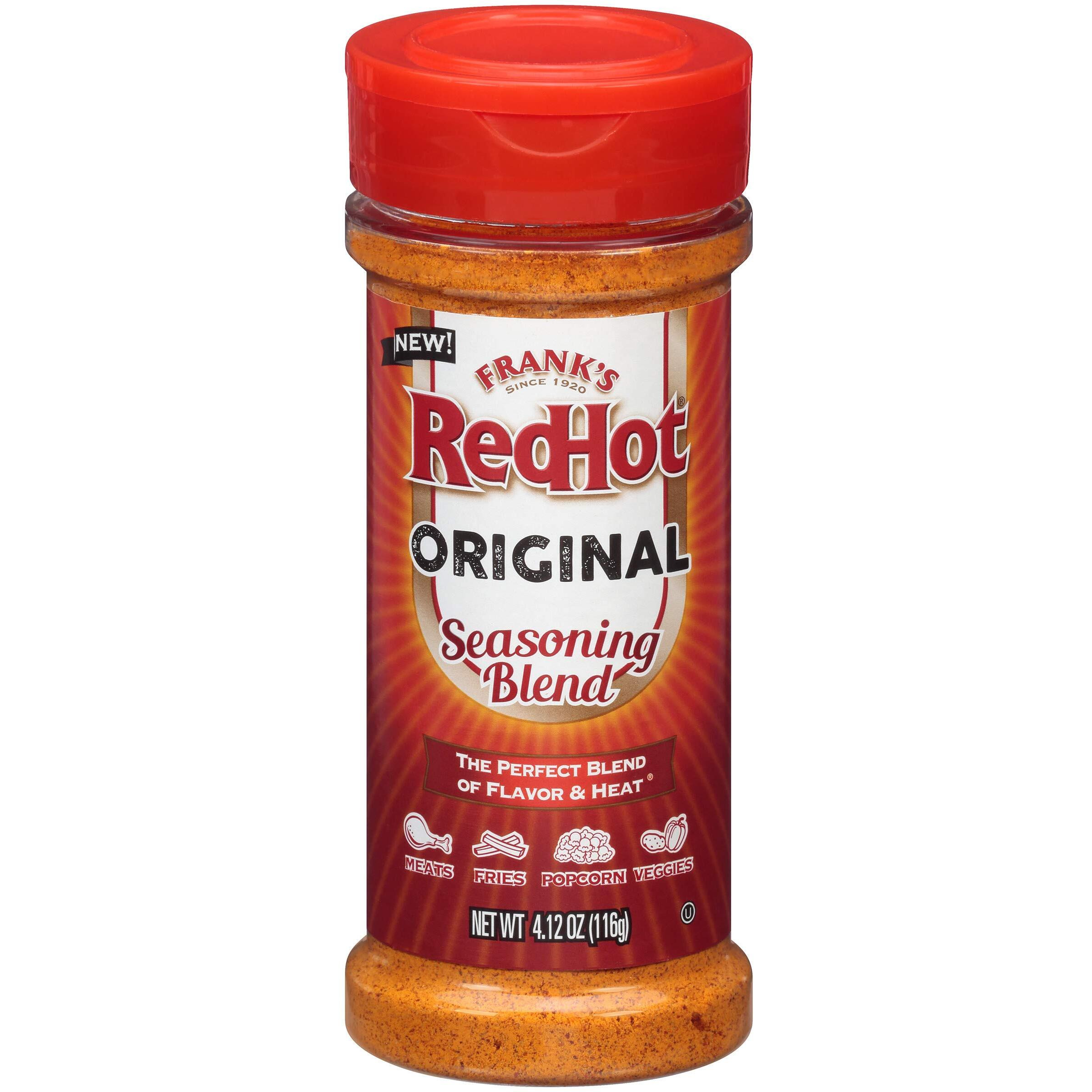 Frank's Redhot Original Seasoning Blend, 4.12 Oz (Pack Of 6)