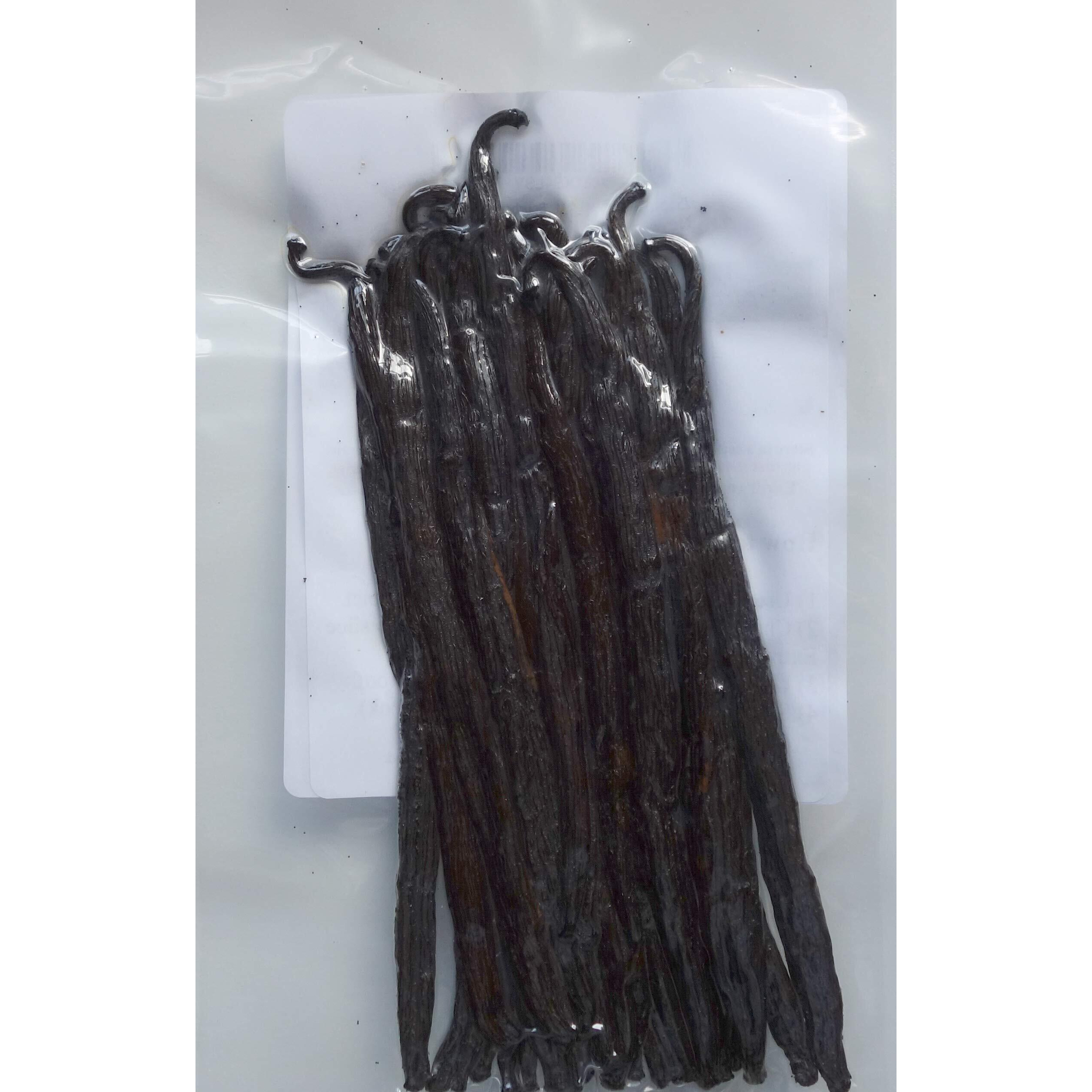 25 Split Extract Grade B Madagascar Bourbon Vanilla Beans 5~6"" Vanilla Pods By Vanilla Products Usa