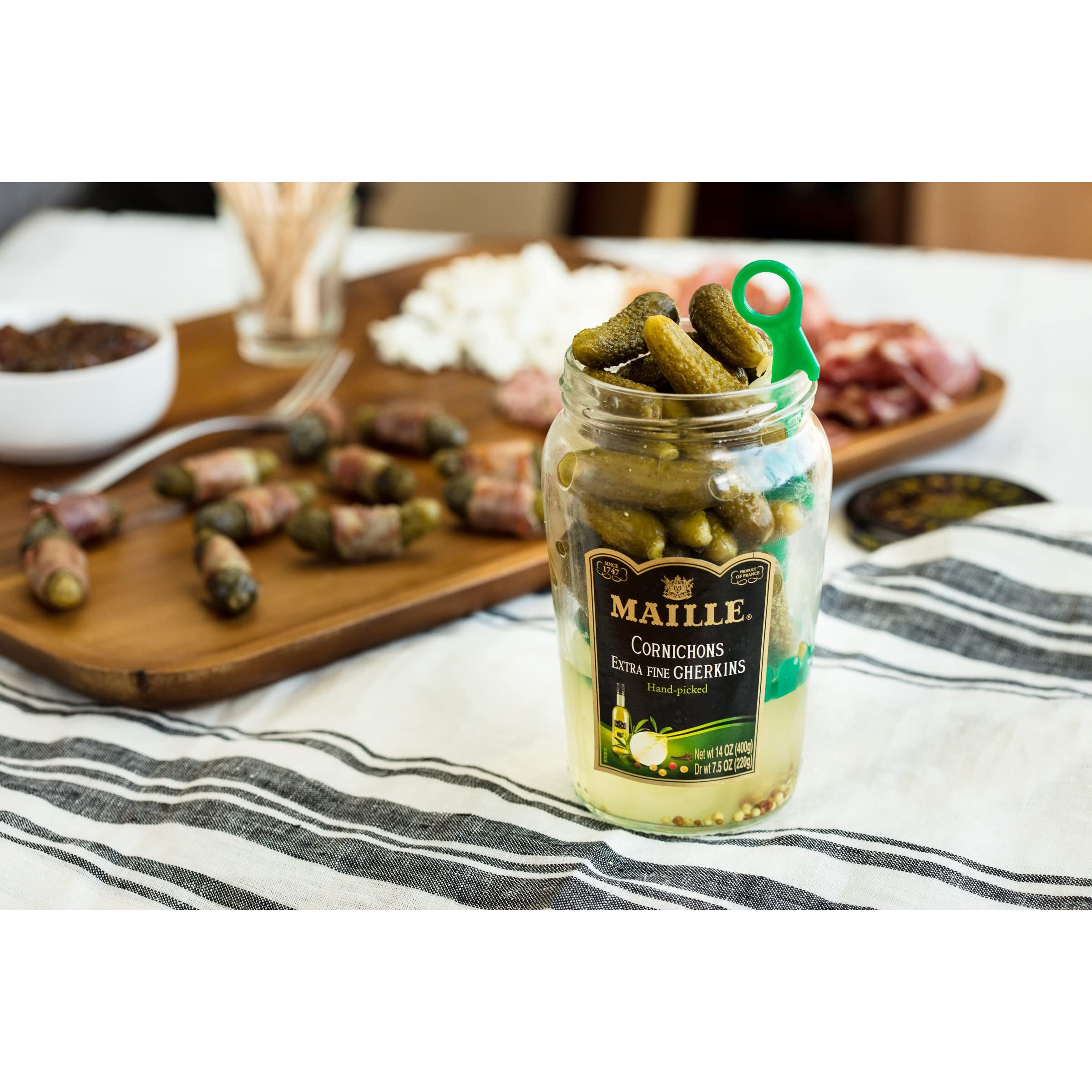 Maille Pickles 2 Count Cornichons Original 13.5 Oz