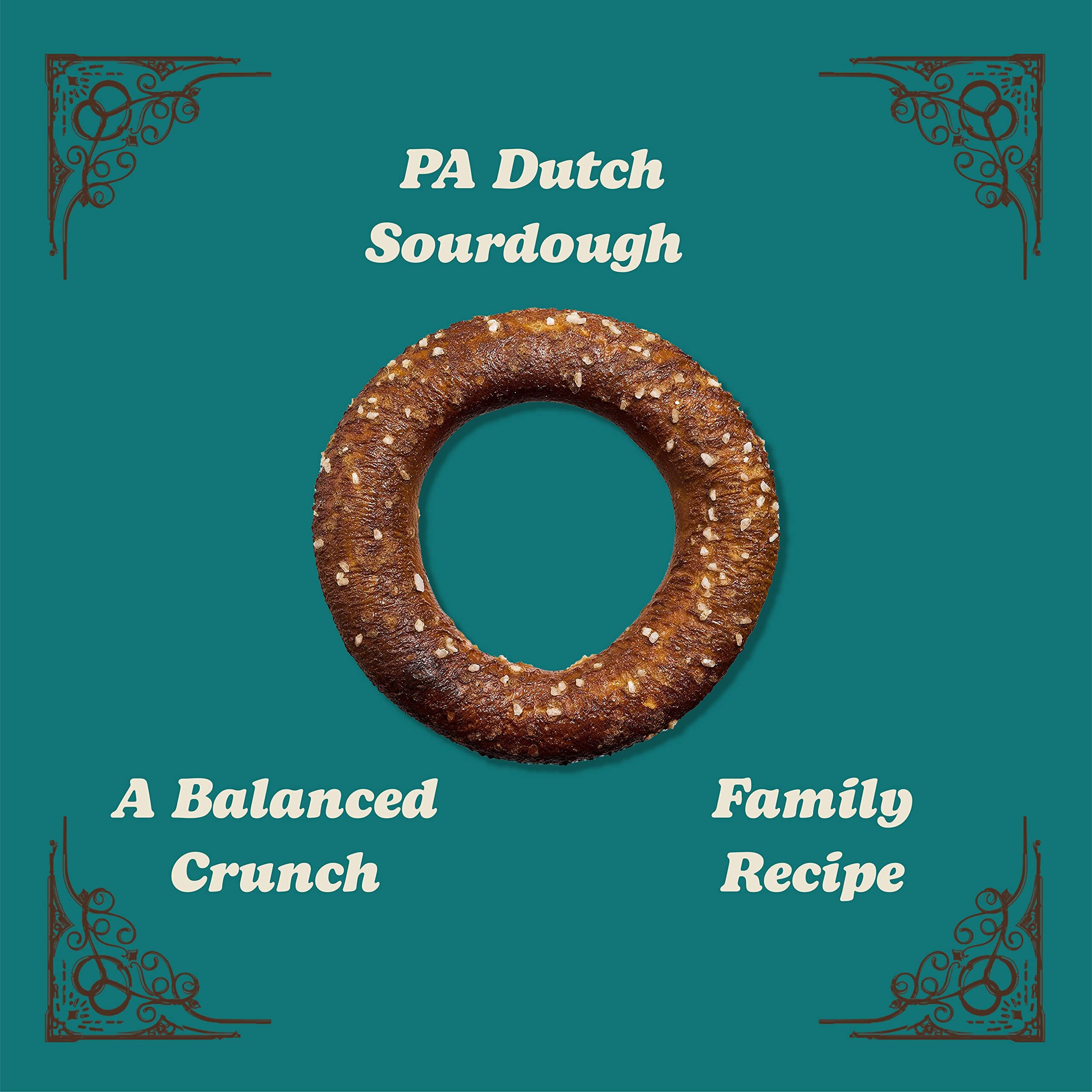 Unique Snacks Sourdough Craft Beer Pretzel Rings, Delicious Homestyle Baked Snack Bag, Vegan, Ou Kosher, And Non-Gmo Food, No Artificial Flavor, 11 Oz. Bag, Pack Of 6