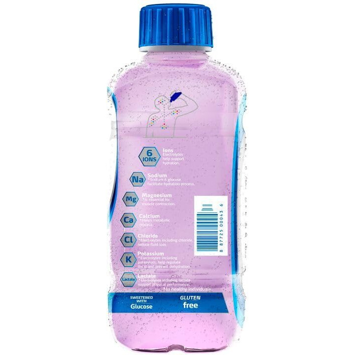 Electrolit Electrolyte Hydration & Recovery Drink, 21Oz, Berry Bliss, 12 Pack