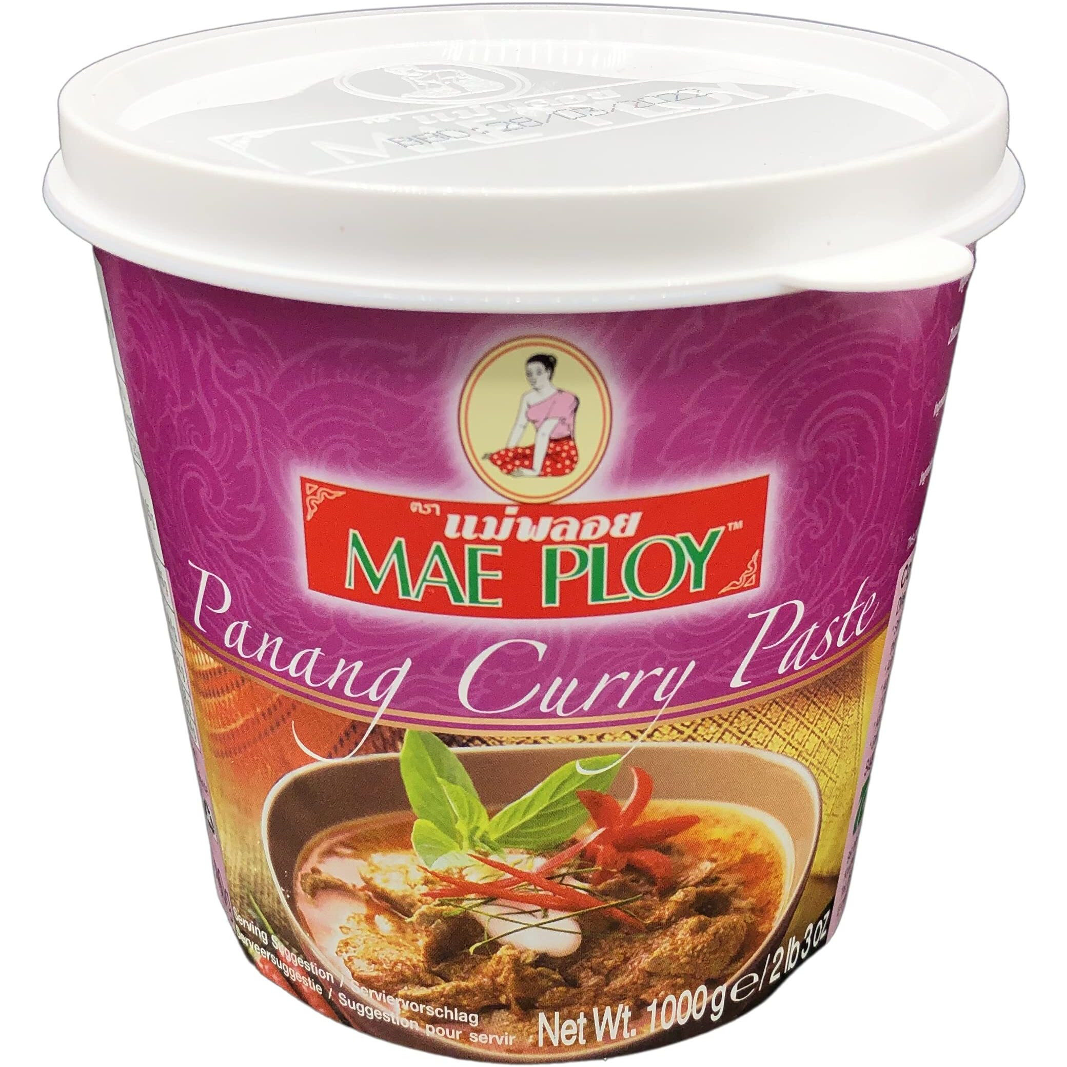 Thai Panang Curry Paste (1Kg By Mae Ploy)