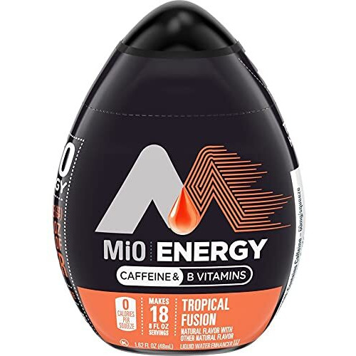Mio Energy Liquid Water Enhancer, Tropical Fusion, 1.62 Oz, 8-Pack