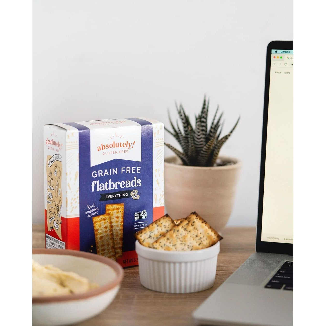 Absolutely Gluten Free Everything Flatbread, 5.29-Ounce (3-Pack)