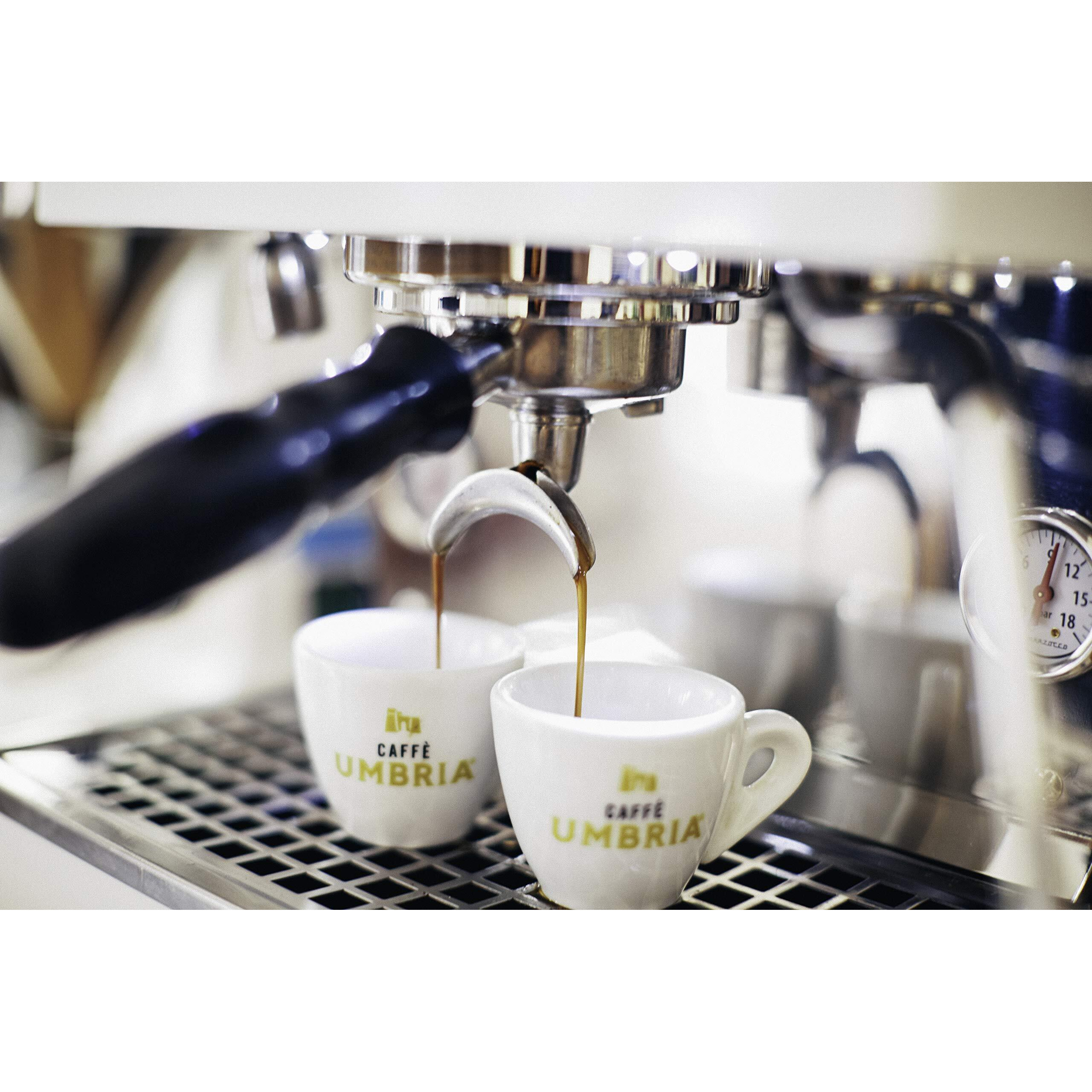 Caffe Umbria Fresh Seattle Whole Bean Roasted Coffee, Mezzanotte Decaf Blend, 12 Oz. Bag