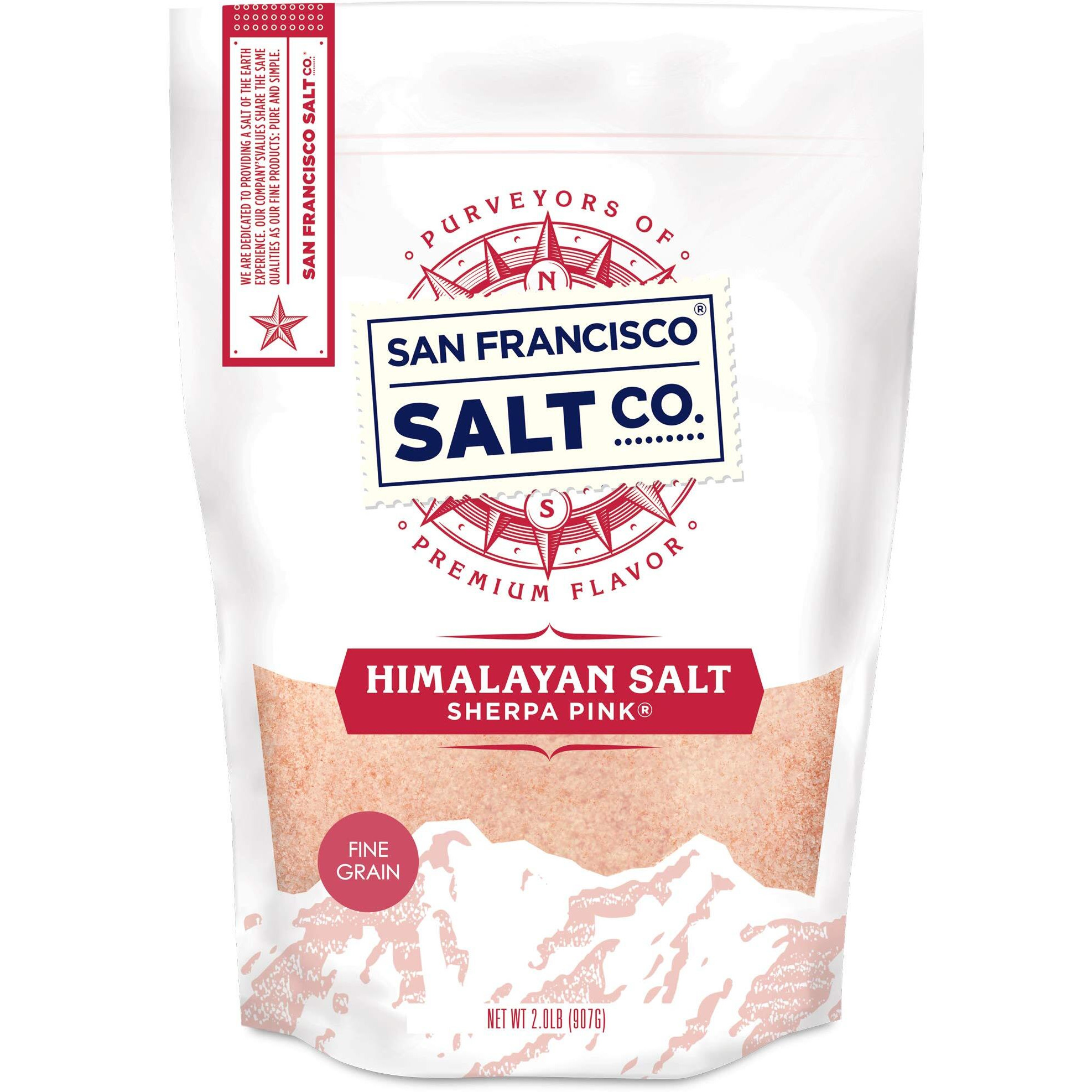 Sherpa Pink Himalayan Salt - 2 Lbs. Fine Grain