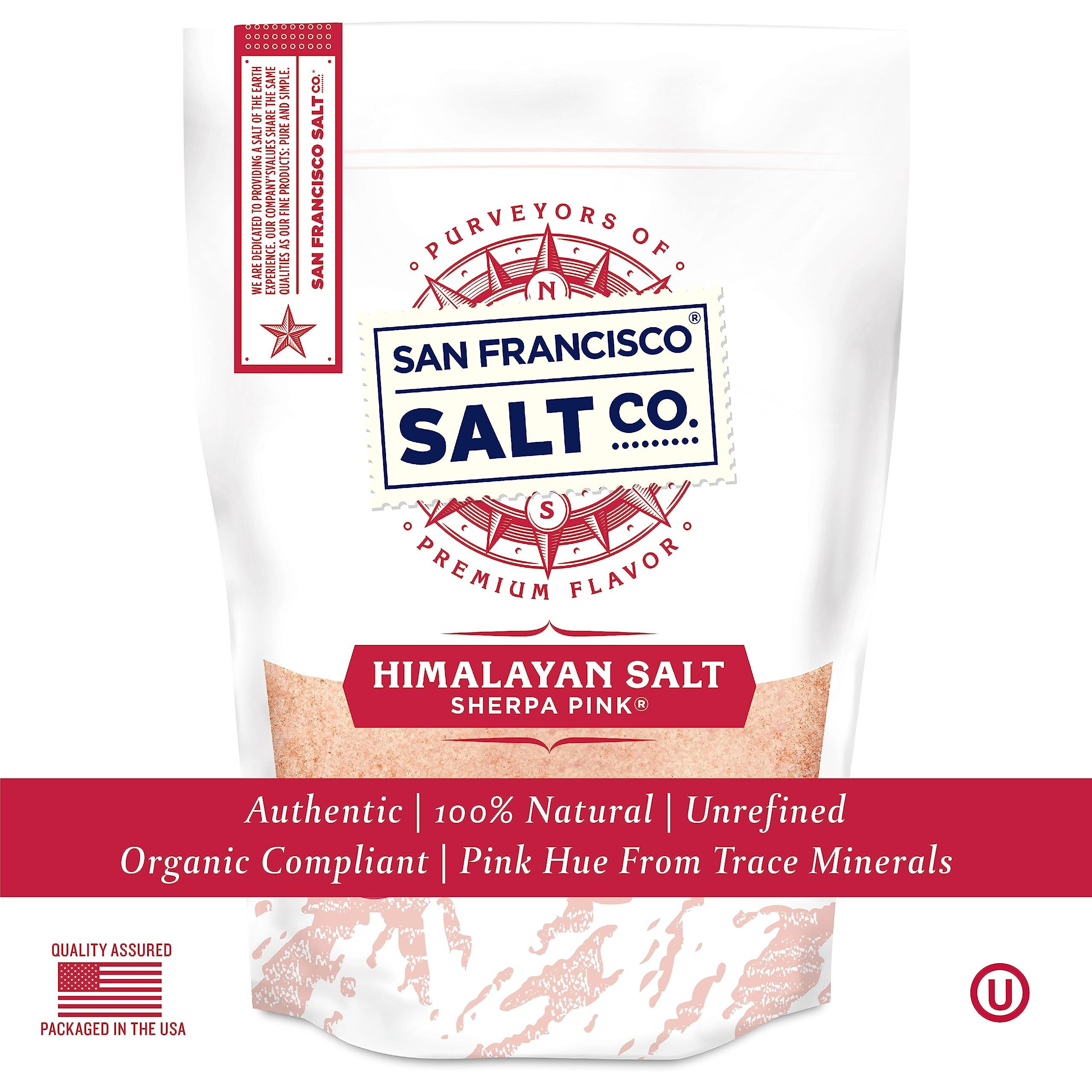 Sherpa Pink Himalayan Salt - 2 Lbs. Fine Grain