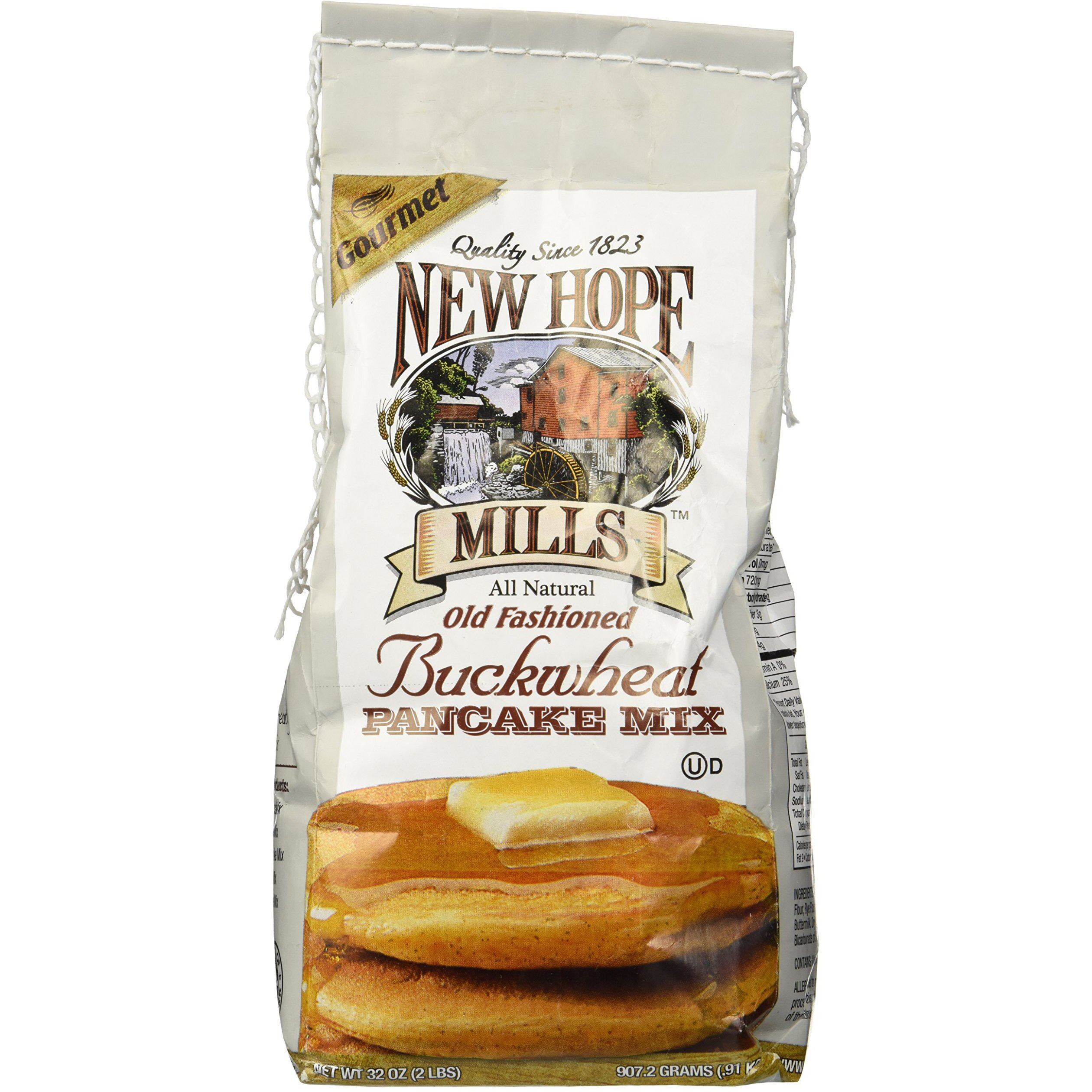 Old Fashioned Buckwheat Pancake Mix, New Hope Mills, 2Lbs (1)
