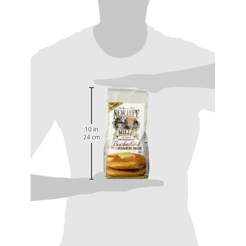 Old Fashioned Buckwheat Pancake Mix, New Hope Mills, 2Lbs (1)
