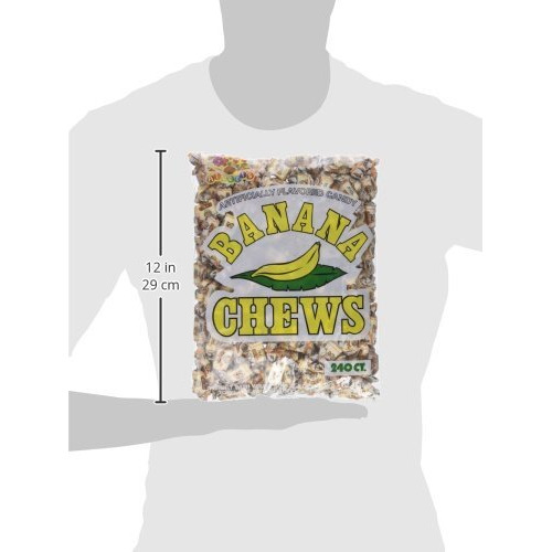 Albert's Fruit Chews - Banana Flavor 1.53 Pounds (240 Candies)