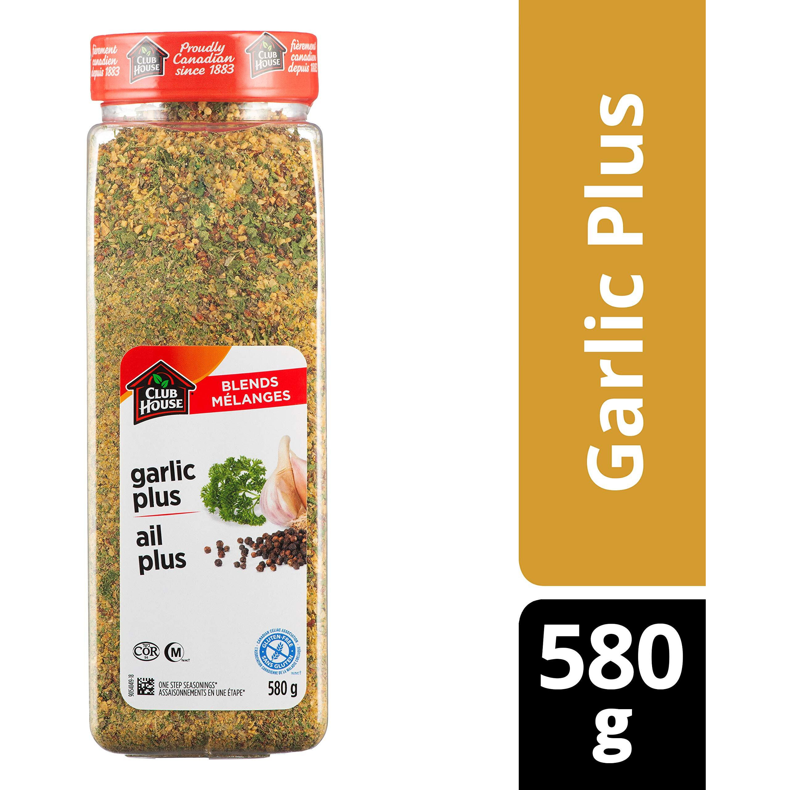 Club House Garlic Plus Seasoning One Step, 580 Gram