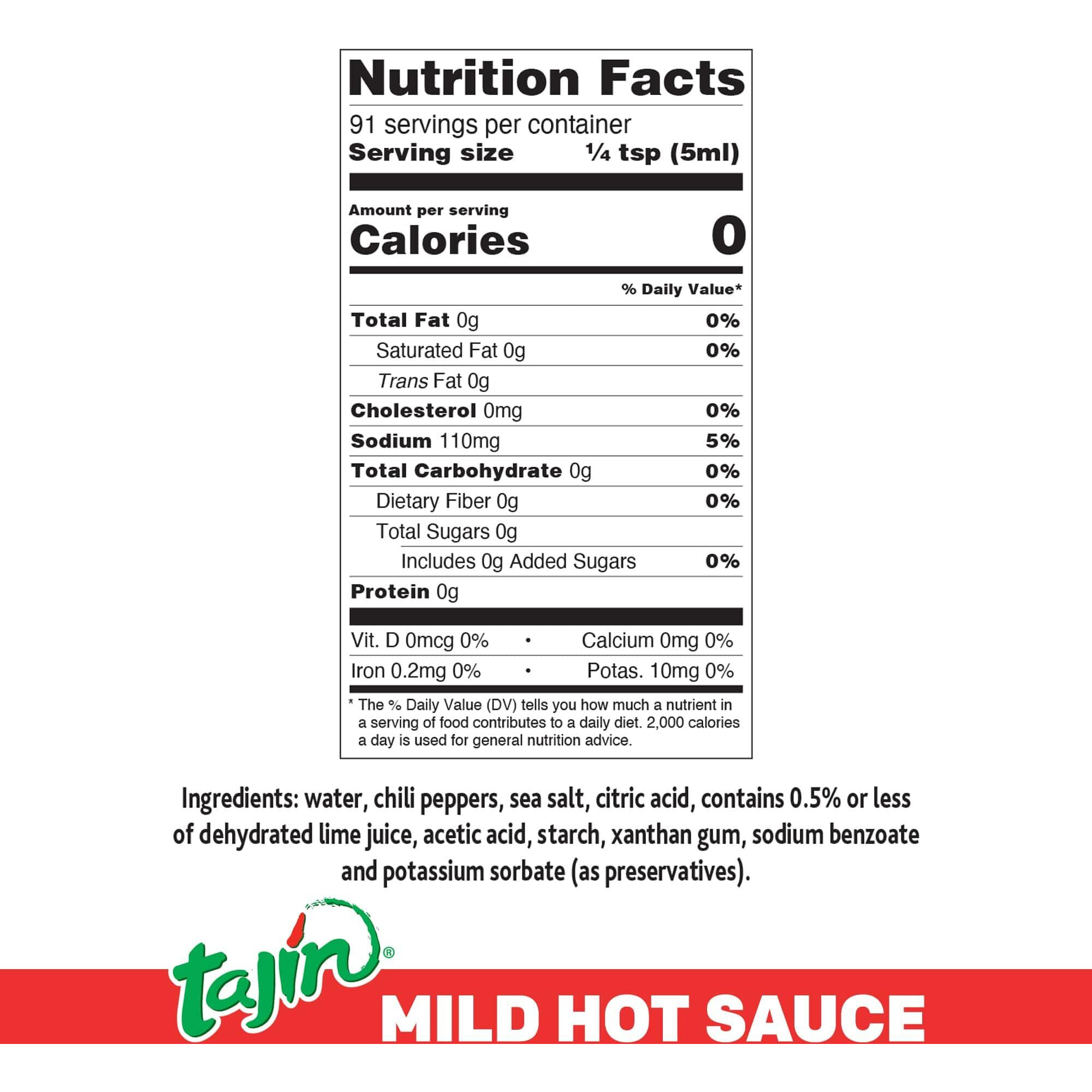Tajin Mild Hot Sauce 15.38Oz (Pack Of 2)