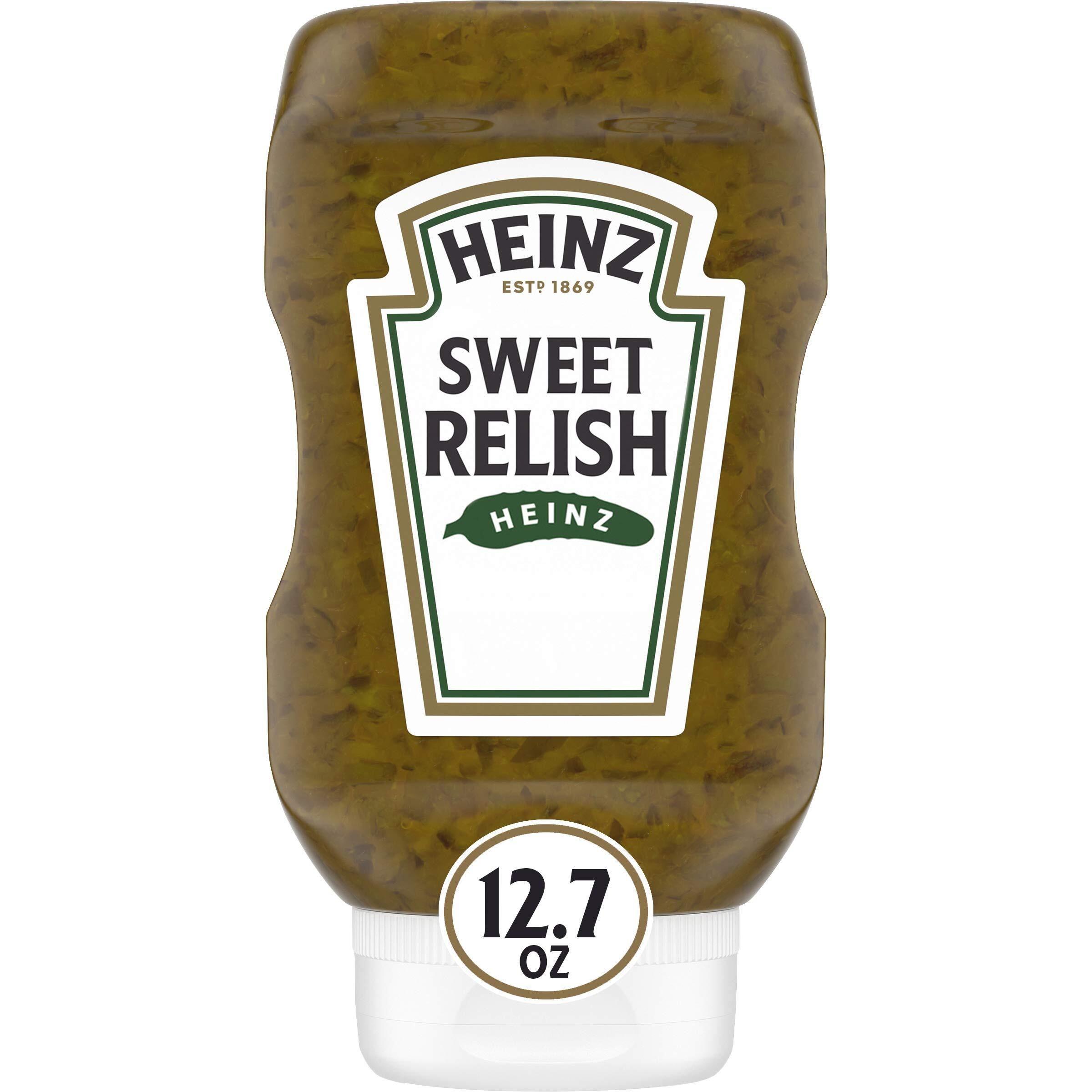Heinz Sweet Relish (12 Ct Pack, 12.7 Fl Oz Bottles)