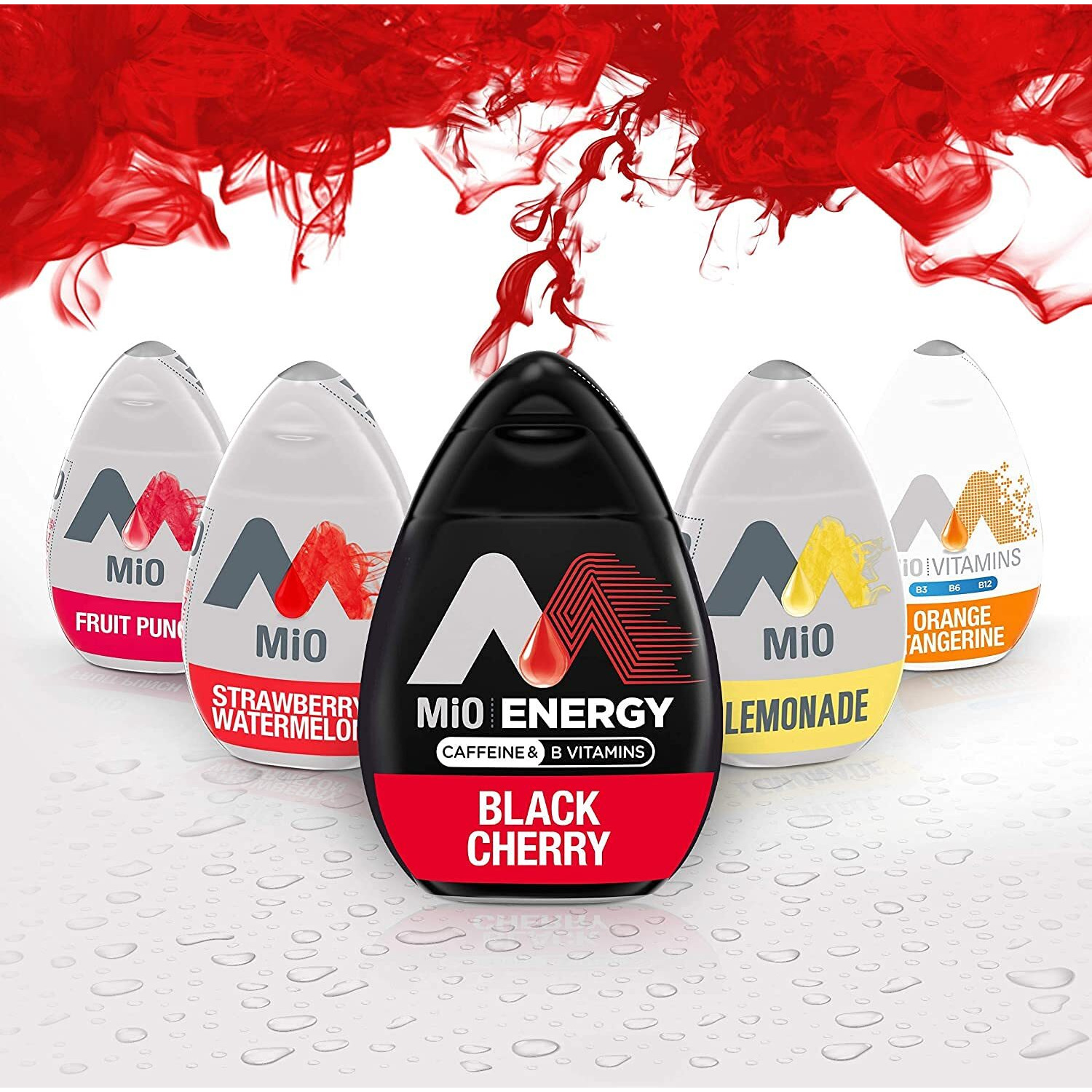 Mio Energy Black Cherry Liquid Water Enhancer 1.62 Fl Oz (Pack Of 12)