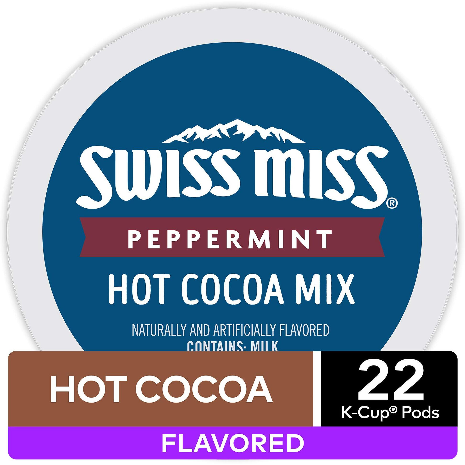 Swiss Miss Peppermint Hot Cocoa K-Cups (48 Count)