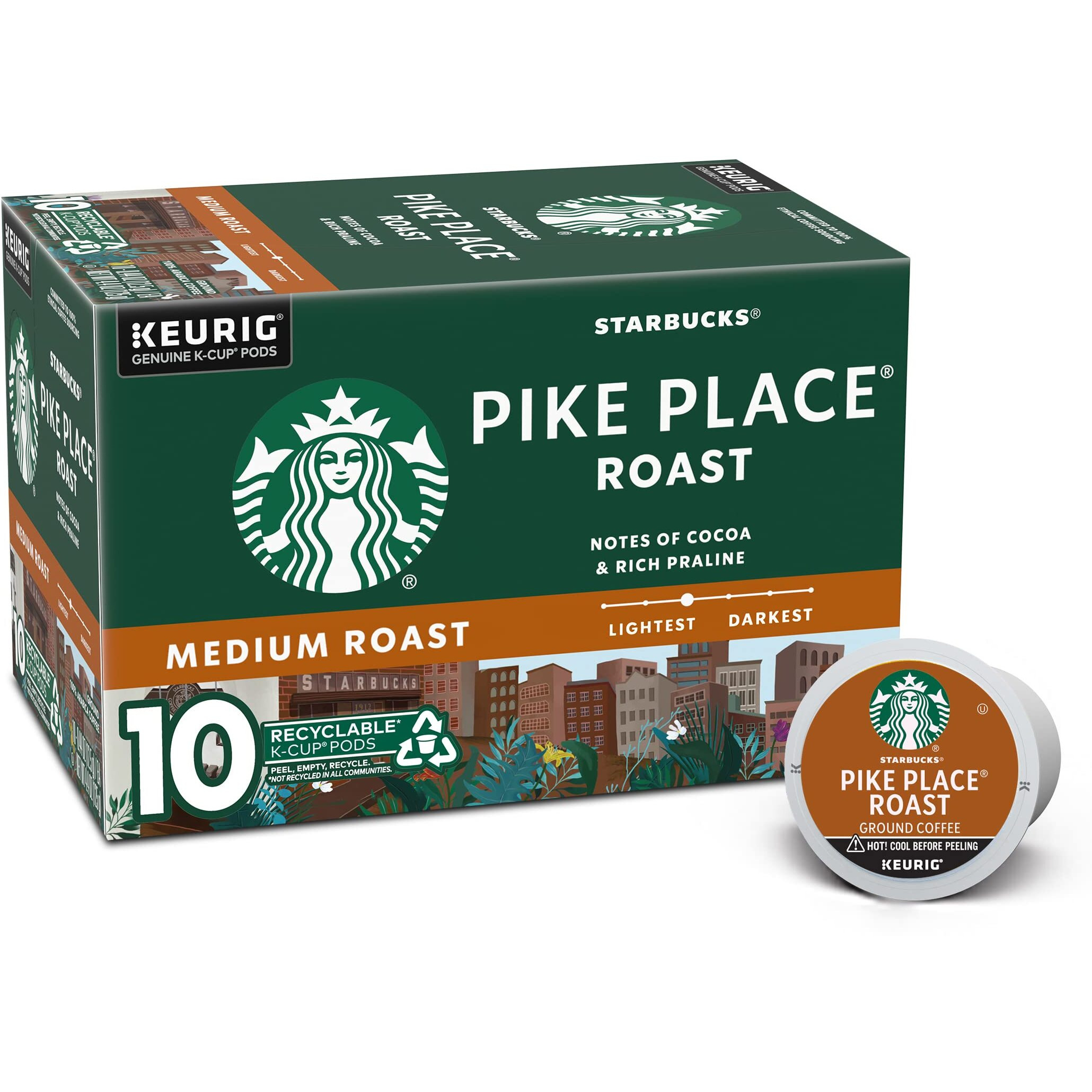 Starbucks Coffee K-Cups For Keurig Brewer 30 Piece Variety Pack