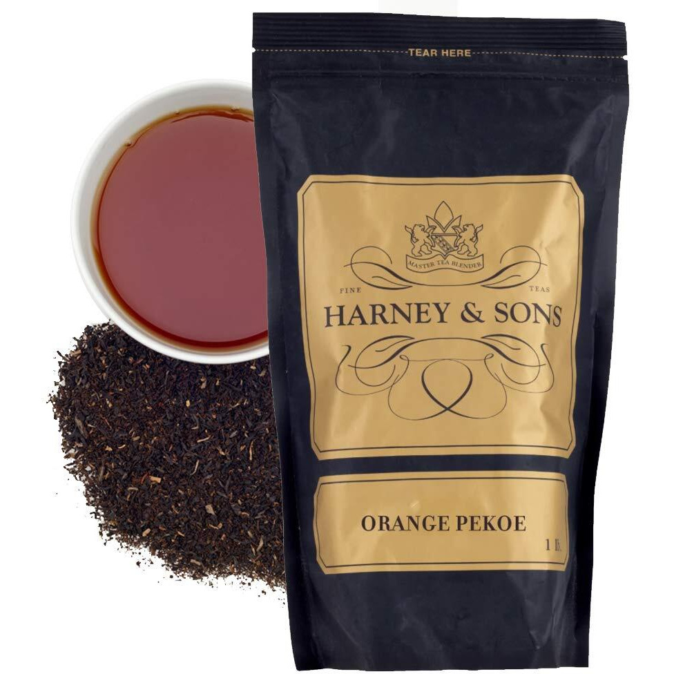 Harney & Sons Orange Pekoe Oz Loose Leaf Tea Also Known As Ceylon India, 16 Ounce