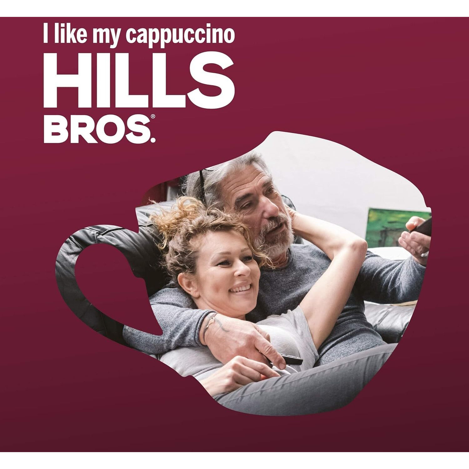 Hills Bros. Instant Cappuccino Mix, French Vanilla - Easy To Use, Enjoy Coffeehouse Flavor From Home - Decadent Cappuccino With A Hint Of Sweetness And Vanilla In Light Coffee, 52 Ounce Pouch