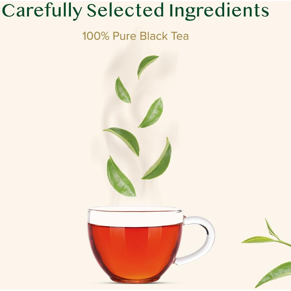 Vahdam, Assam Ctc Black Tea Loose Leaf 170+ Cups (12Oz) Strong, Bold & Rich Assam Tea Loose Leaf | Pure Assam Chai Tea | Pure Unblended Single Origin Black Loose Leaf Tea | Vacuum Sealed