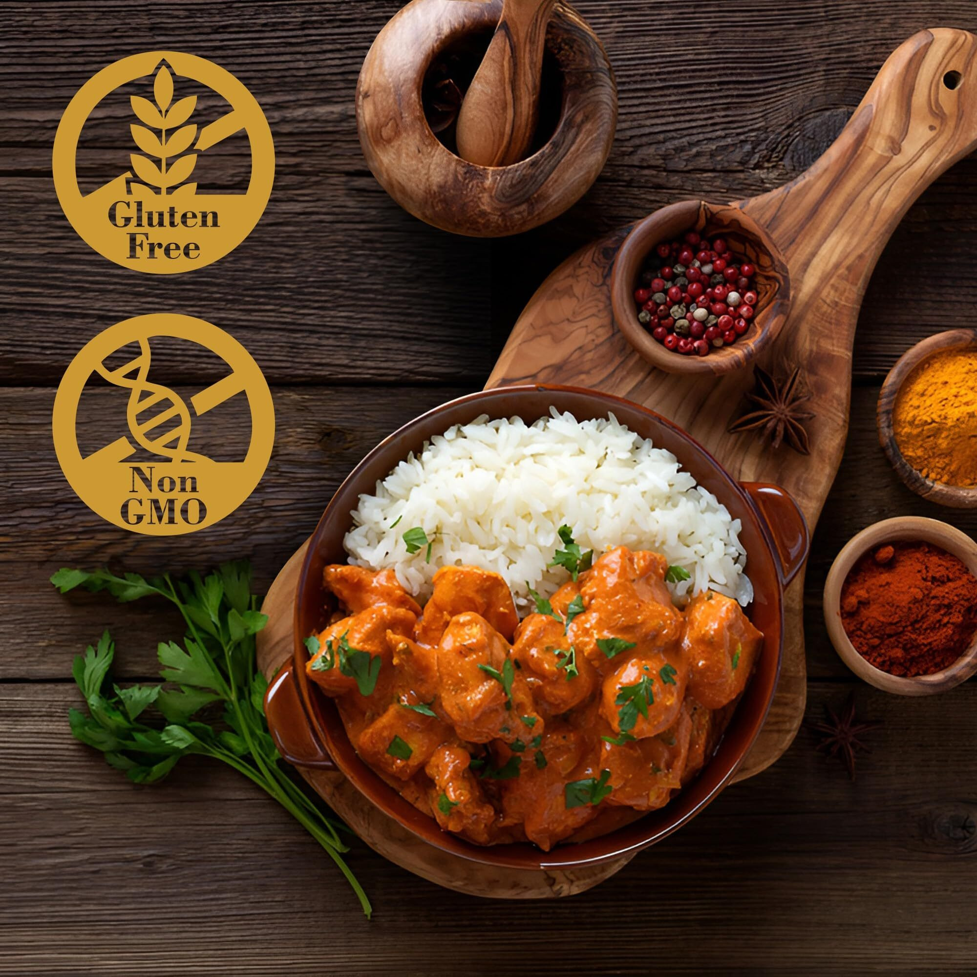 Fusion Select 5Lbs Sanpatong Thai Sticky Rice - Authentic Glutinous Khao Niao Sweet Rice From Thailand - Uncooked Bulk Rice Bag For Making Dessert, Roasted Pork Dishes, Asian Food - Zero Gmo Or Gluten