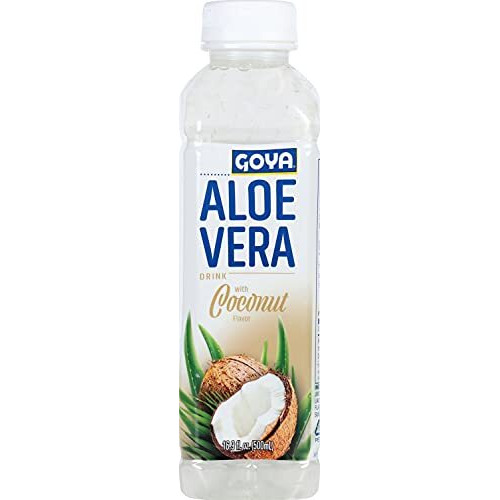 Goya Foods Goya Aloe Vera Drink With Coconut Flavor, 16.9 Fl Oz (Pack Of 12)