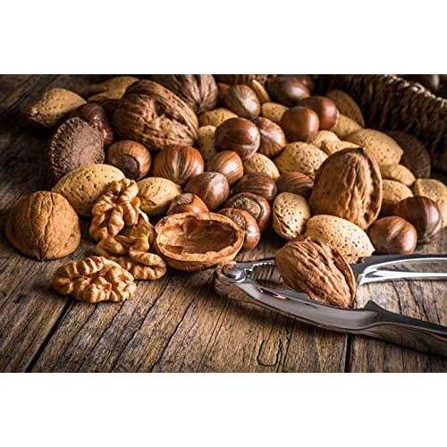 Anna And Sarah, Premium Mixed Nuts In Shell, California Jumbo Chandler Walnuts, Georgia Extra Large Pecans, California Almonds, Large Oregon Hazelnuts, Buttery Taste Brazil Nuts In Box, 8 Lbs