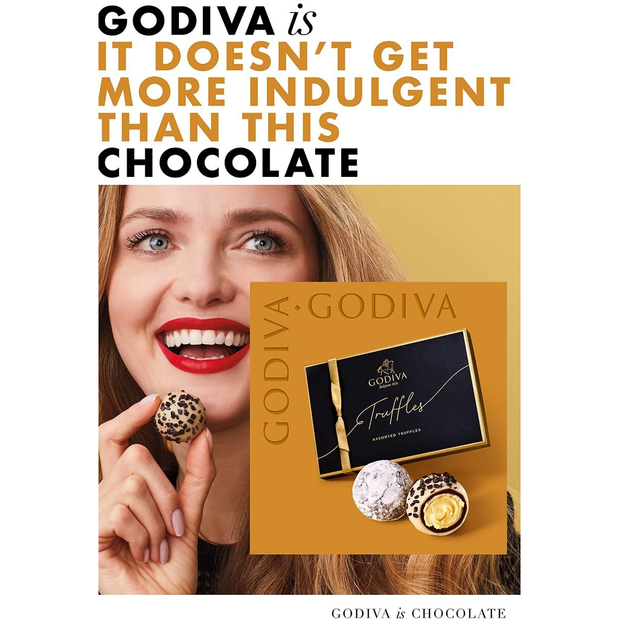 Godiva Chocolatier Birthday Truffles Assorted Chocolate Gift Box, 12 Pc.