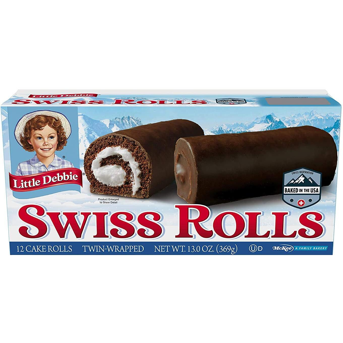 Little Debbie Variety Pack, 1 Box Each Of Zebra Cakes, Cosmic Brownies, Honey Buns, Oatmeal Creme Pies, And Swiss Rolls, 48 Piece Assortment
