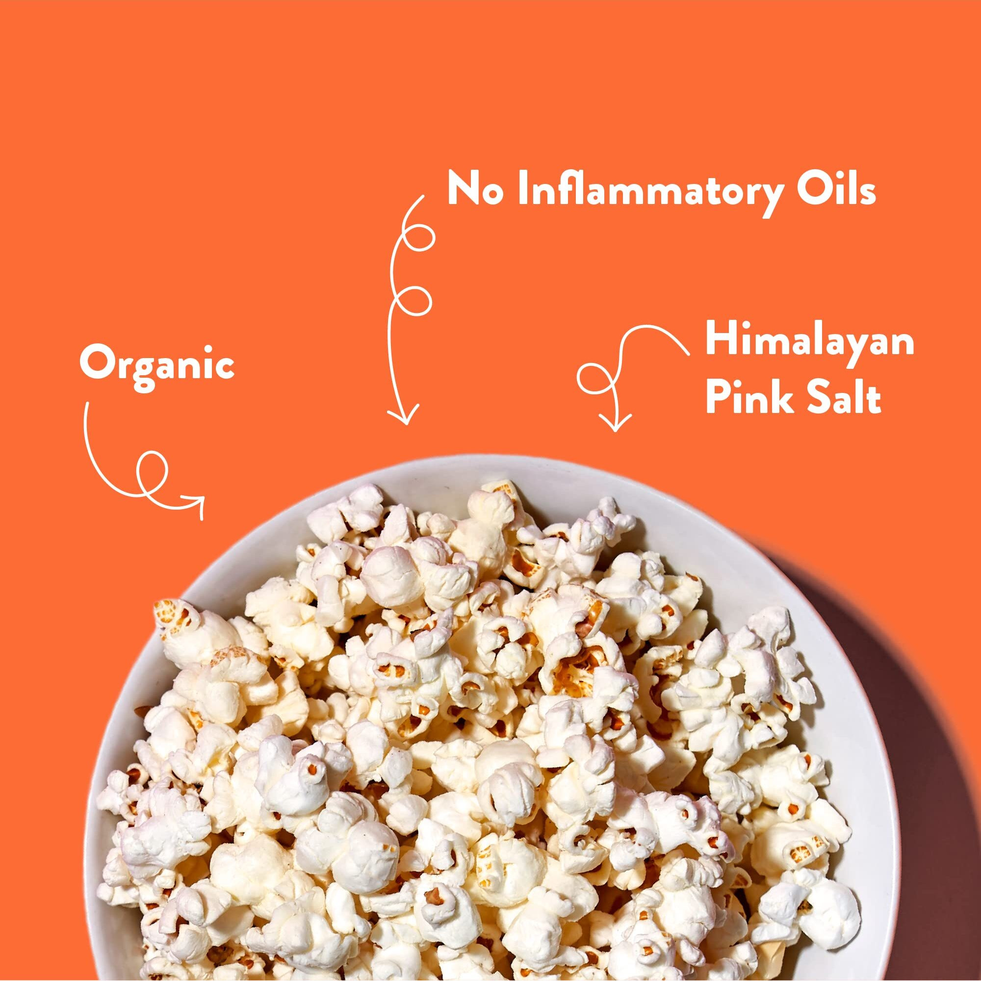 Lesserevil No Cheese Cheesiness Organic Popcorn, Premium Quality, Minimally Processed, No Vegetable Oil, 4.6 Oz, Pack Of 3.