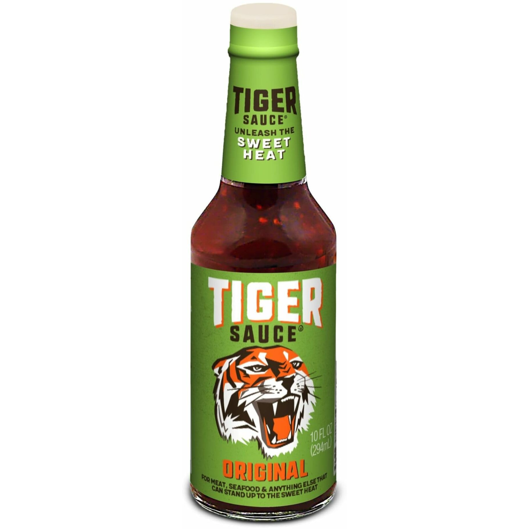 Tiger Sauce Original Hot Sauce, 10Oz Bottle (Pack Of 1)