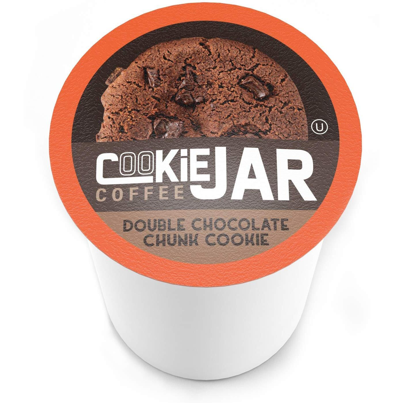 Cookie Jar Double Chocolate Chunk Flavored Coffee Pods For Keurig K Cup Brewers, 40 Count - Rich Chocolate Flavor In Every Cup, Perfect For Dessert Lovers