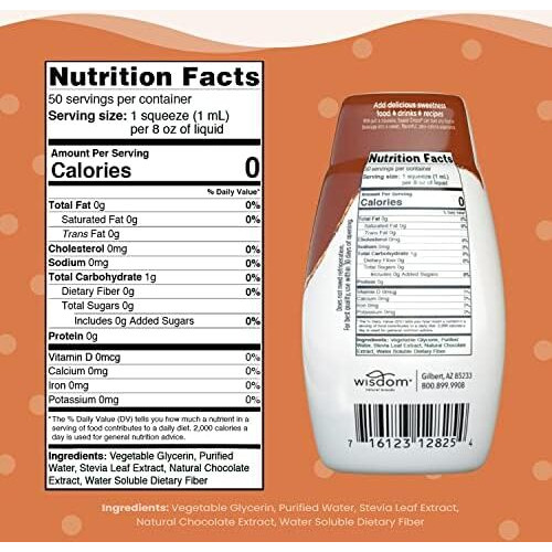 Sweetleaf Sweet Drops Chocolate Liquid Stevia Sweetener - Chocolate Stevia Drops, Zero Calories, Zero Sugar, Non-Gmo, Gluten-Free, Keto Friendly, Chocolate Flavor Stevia - 1.7 Fl Oz, Pack Of 2