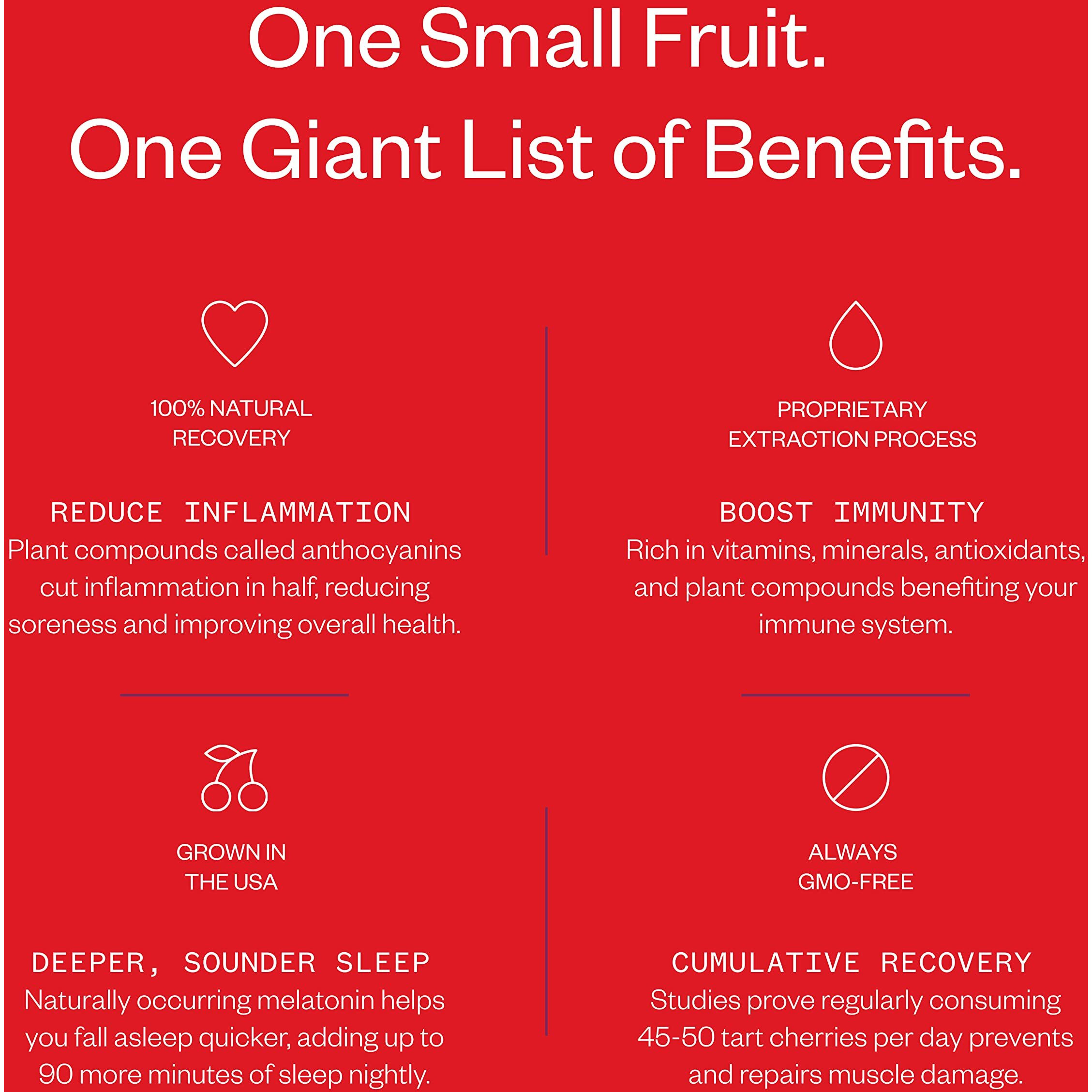 Cheribundi Original Tart Cherry Juice - Pro Athlete Workout Recovery - Fight Inflammation And Support Muscle Recovery - Tart Cherry Juice Lightly Sweetened With Apple Juice - Post Workout Recovery Drinks For Runners, Cyclists And Athletes - 8 Oz, 24 Pack